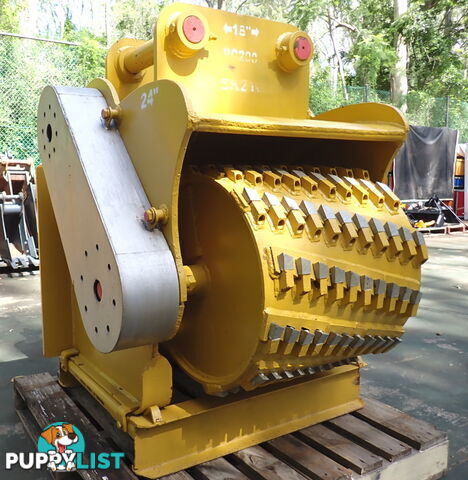 New 15-32 ton (80mm pin) SEC Excavator Hydraulic Tree & Stump Grinder Drum Mulcher