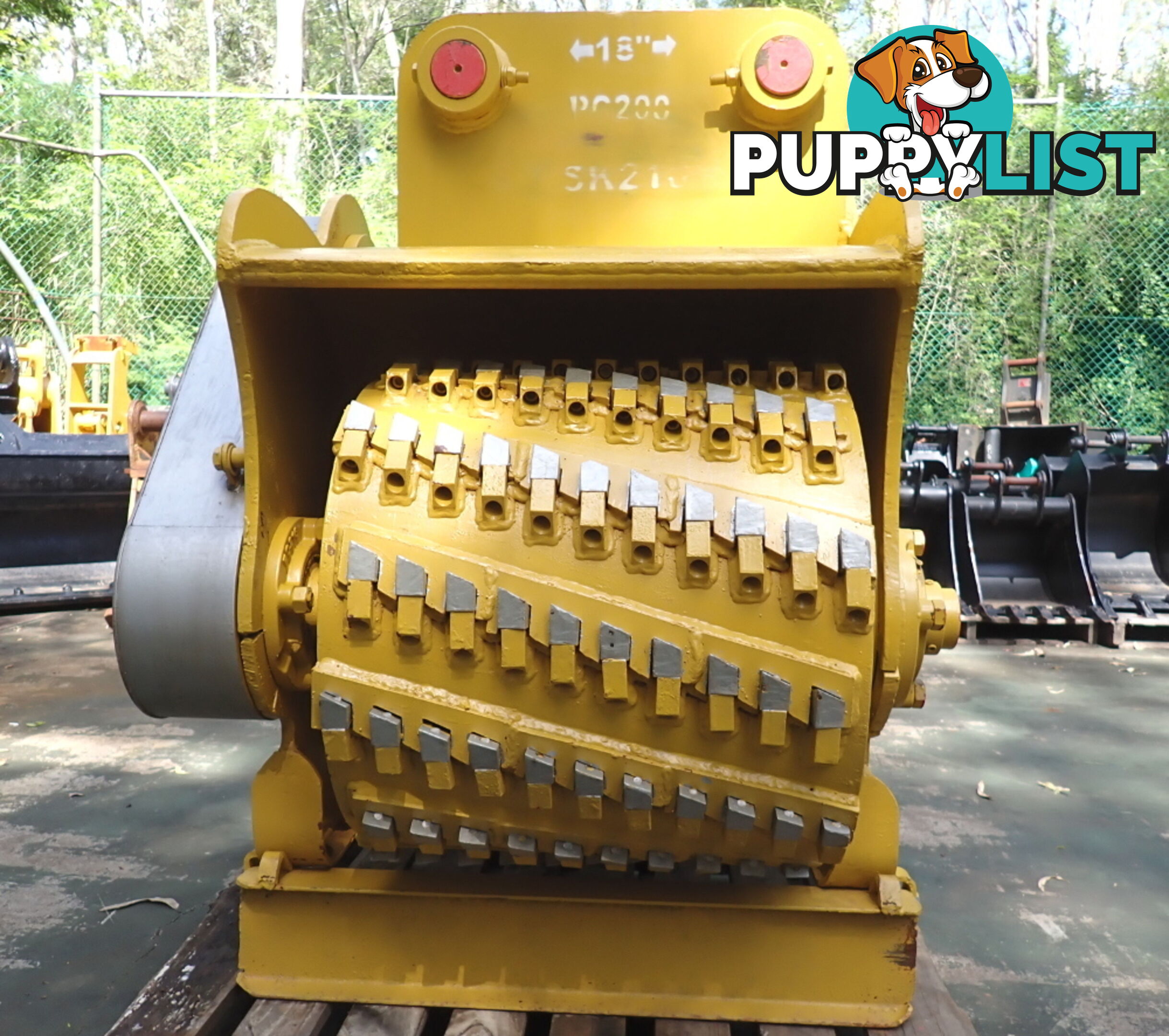 New 15-32 ton (80mm pin) SEC Excavator Hydraulic Tree & Stump Grinder Drum Mulcher