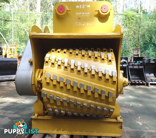 New 15-32 ton (80mm pin) SEC Excavator Hydraulic Tree & Stump Grinder Drum Mulcher