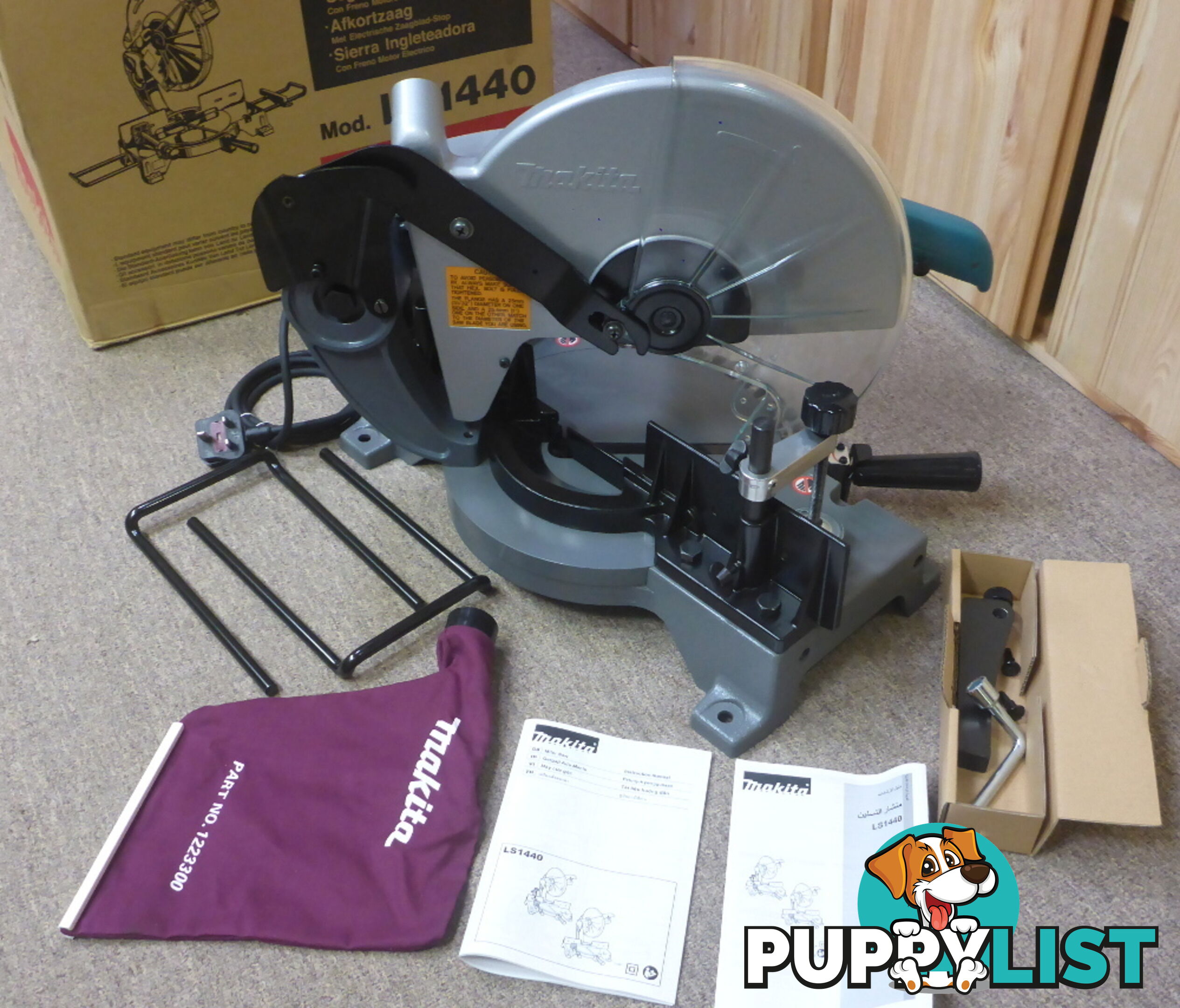 New Makita LS1440 355mm (14") Mitre / Drop Saw $760 off RRP