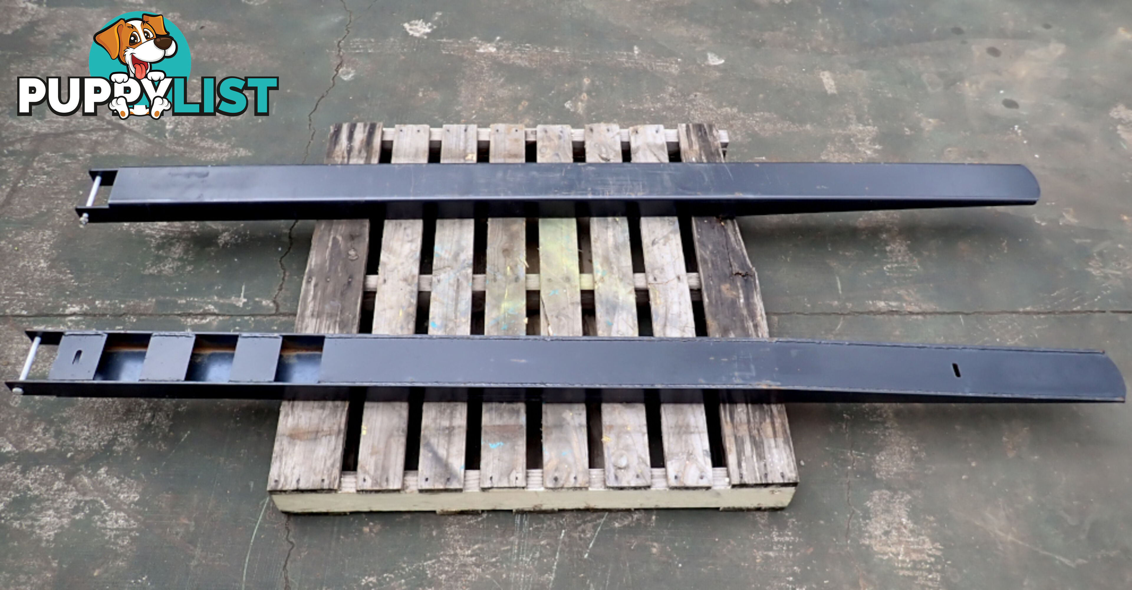 New 2.5m Heavy Duty Forklift Extension Slippers