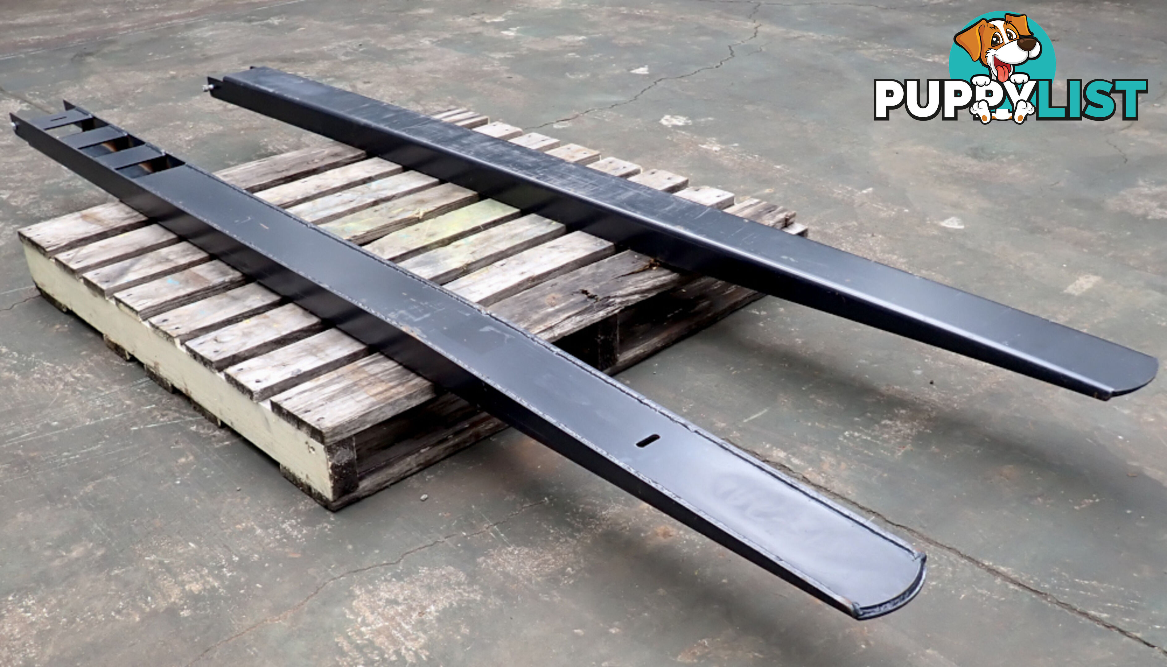 New 2.5m Heavy Duty Forklift Extension Slippers