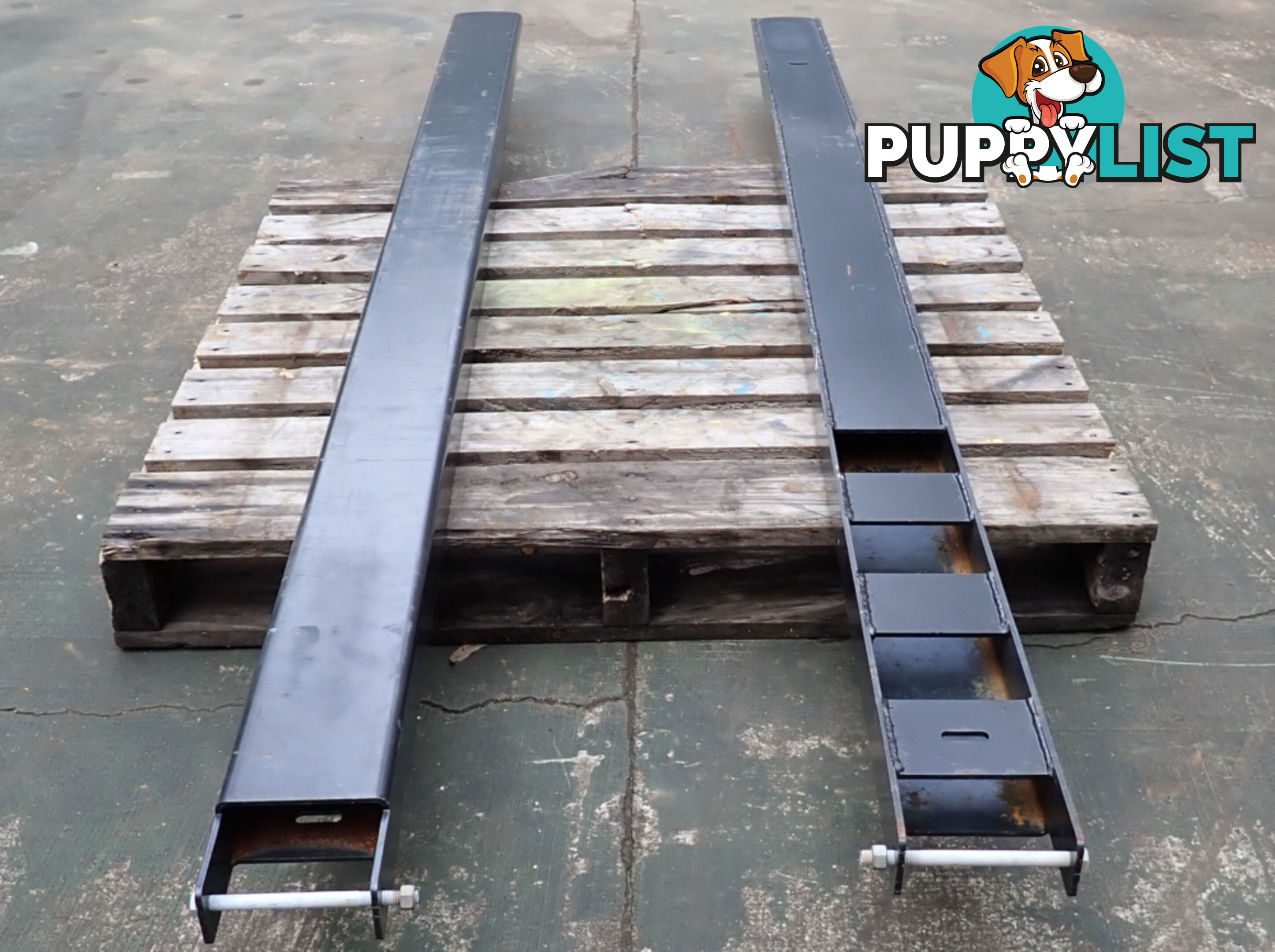 New 2.5m Heavy Duty Forklift Extension Slippers