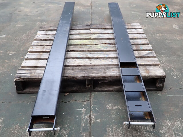 New 2.5m Heavy Duty Forklift Extension Slippers