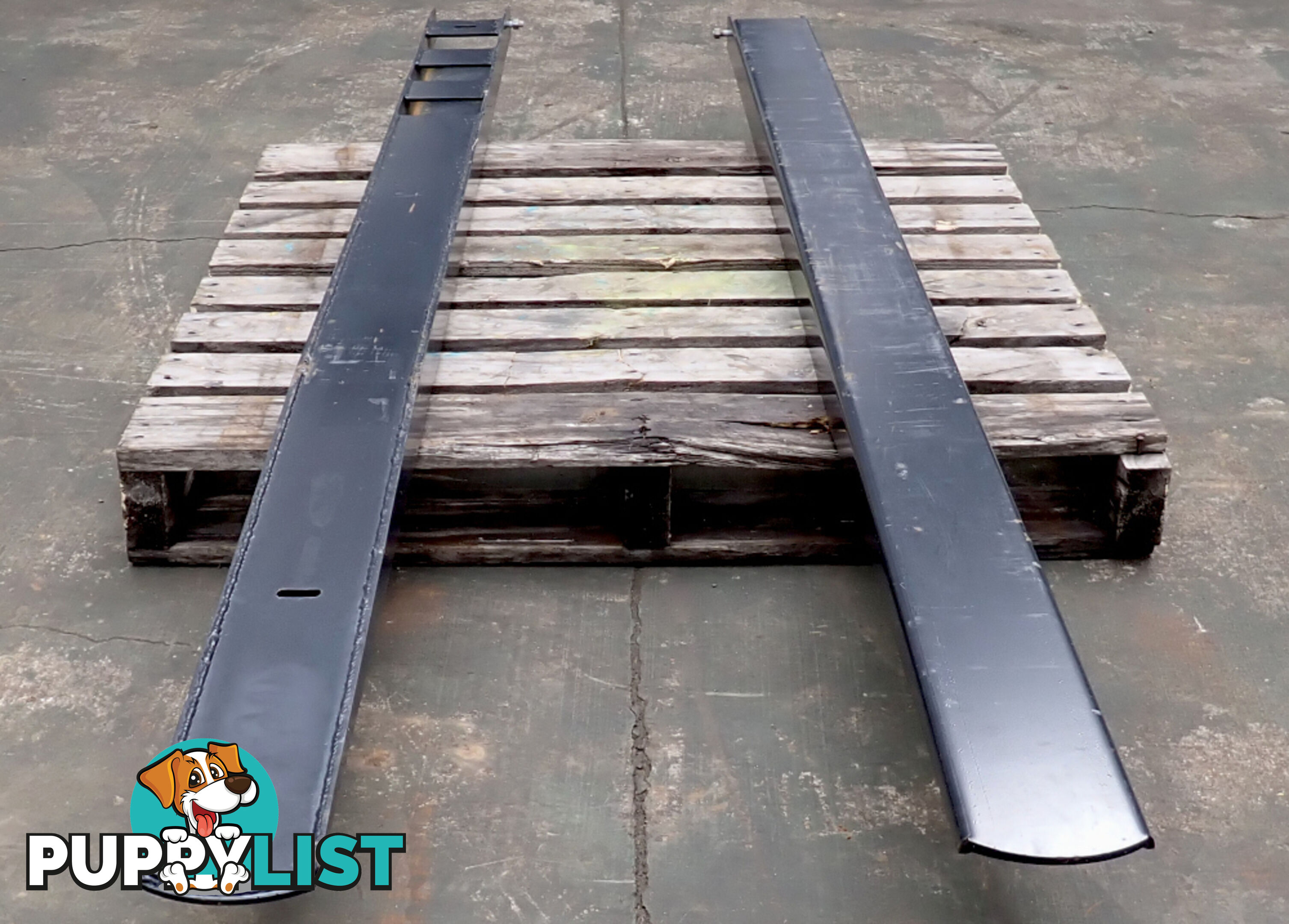 New 2.5m Heavy Duty Forklift Extension Slippers