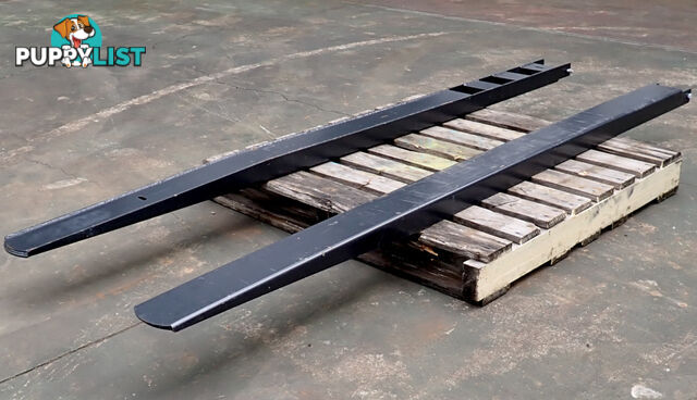 New 2.5m Heavy Duty Forklift Extension Slippers