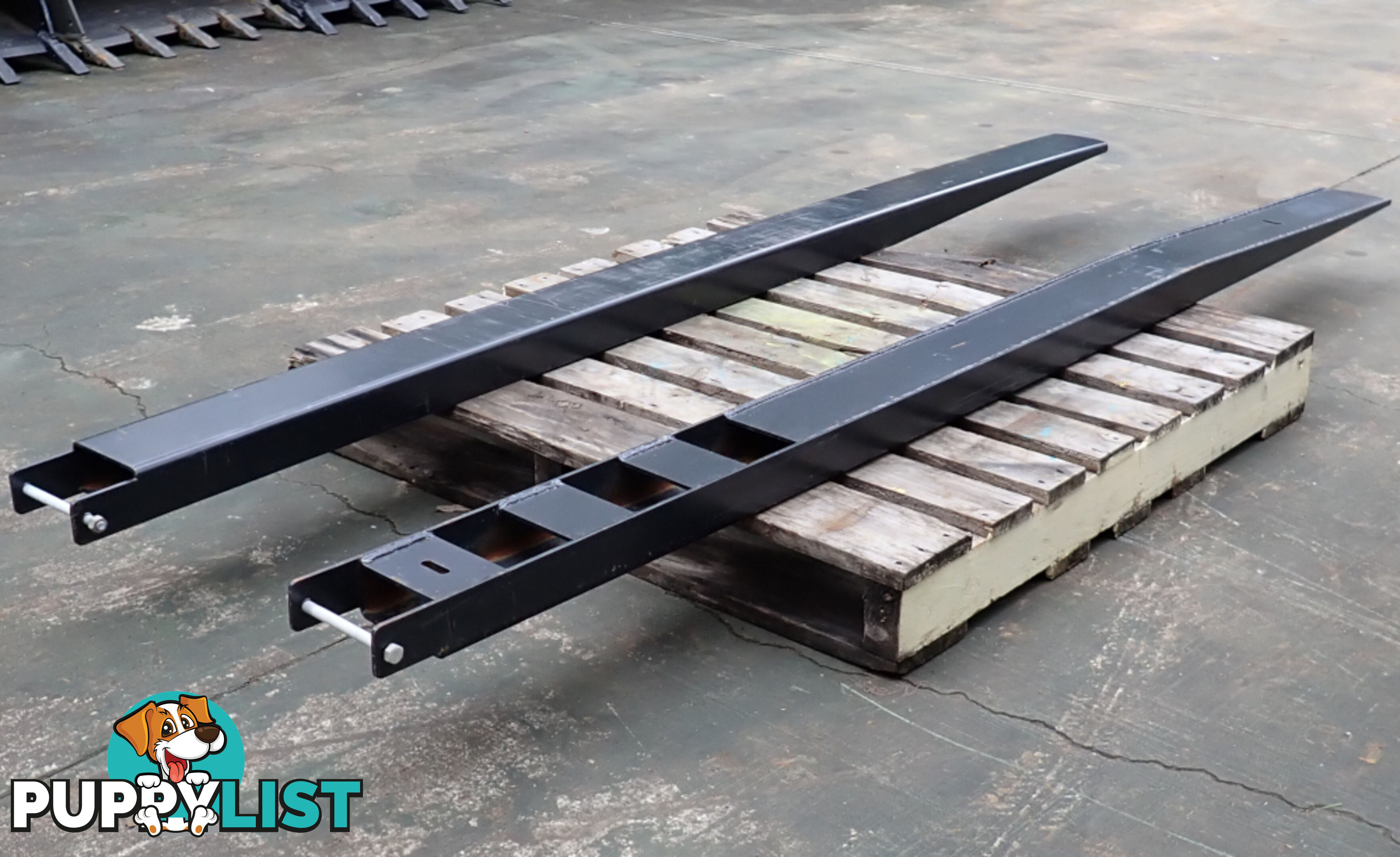 New 2.5m Heavy Duty Forklift Extension Slippers