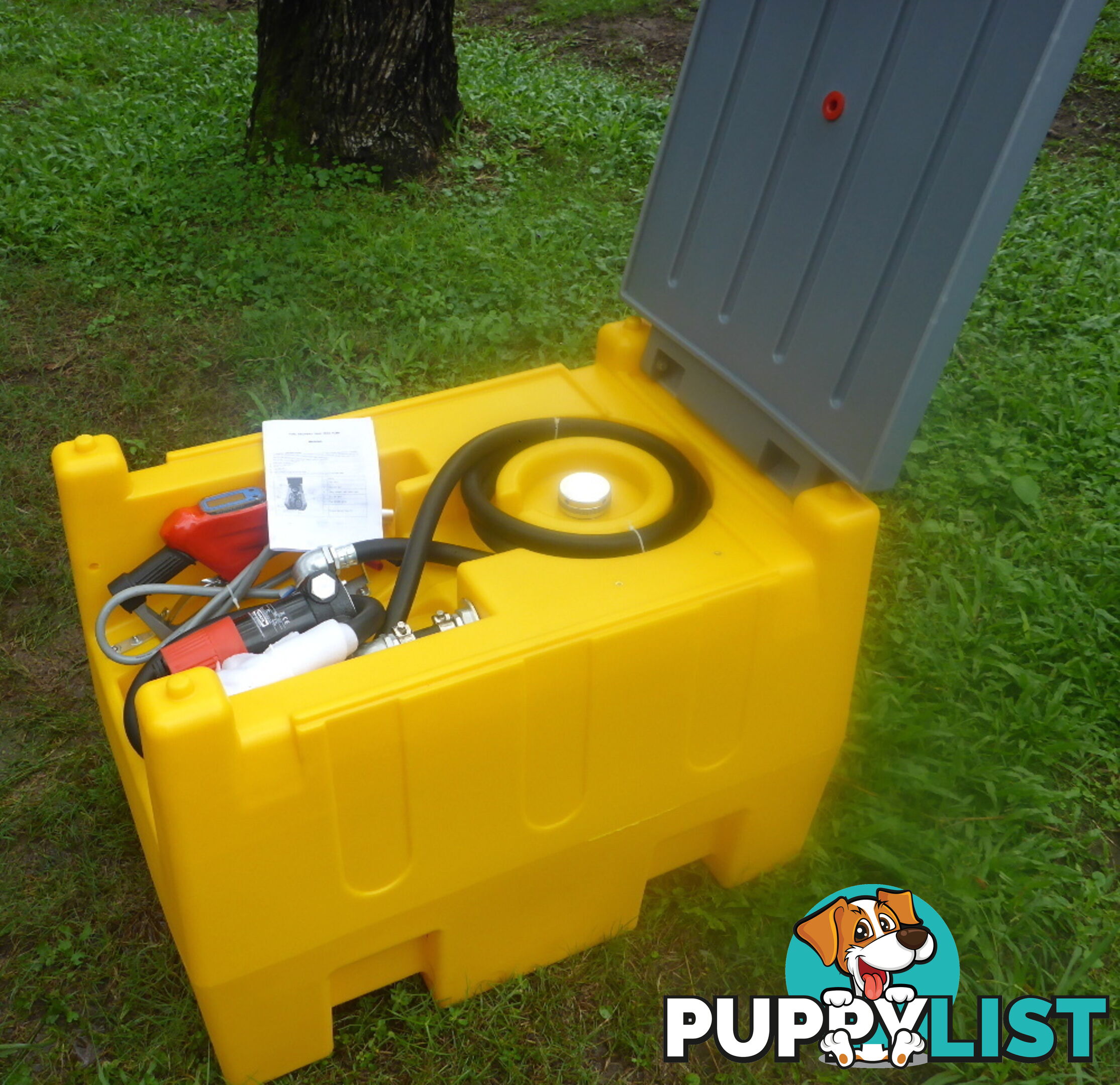 New 240L Diesel Fuel Cell Tank with 12v Pump & Bowser trigger & Fuel Meter