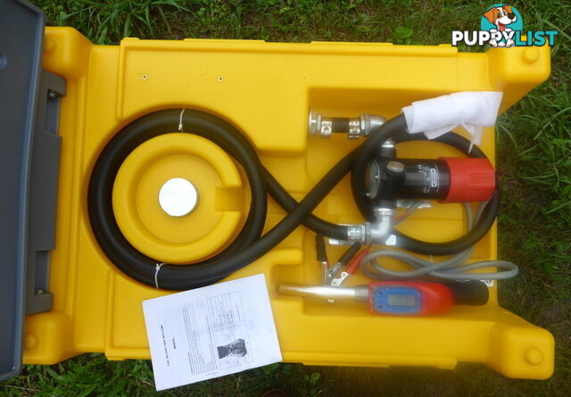 New 240L Diesel Fuel Cell Tank with 12v Pump & Bowser trigger & Fuel Meter