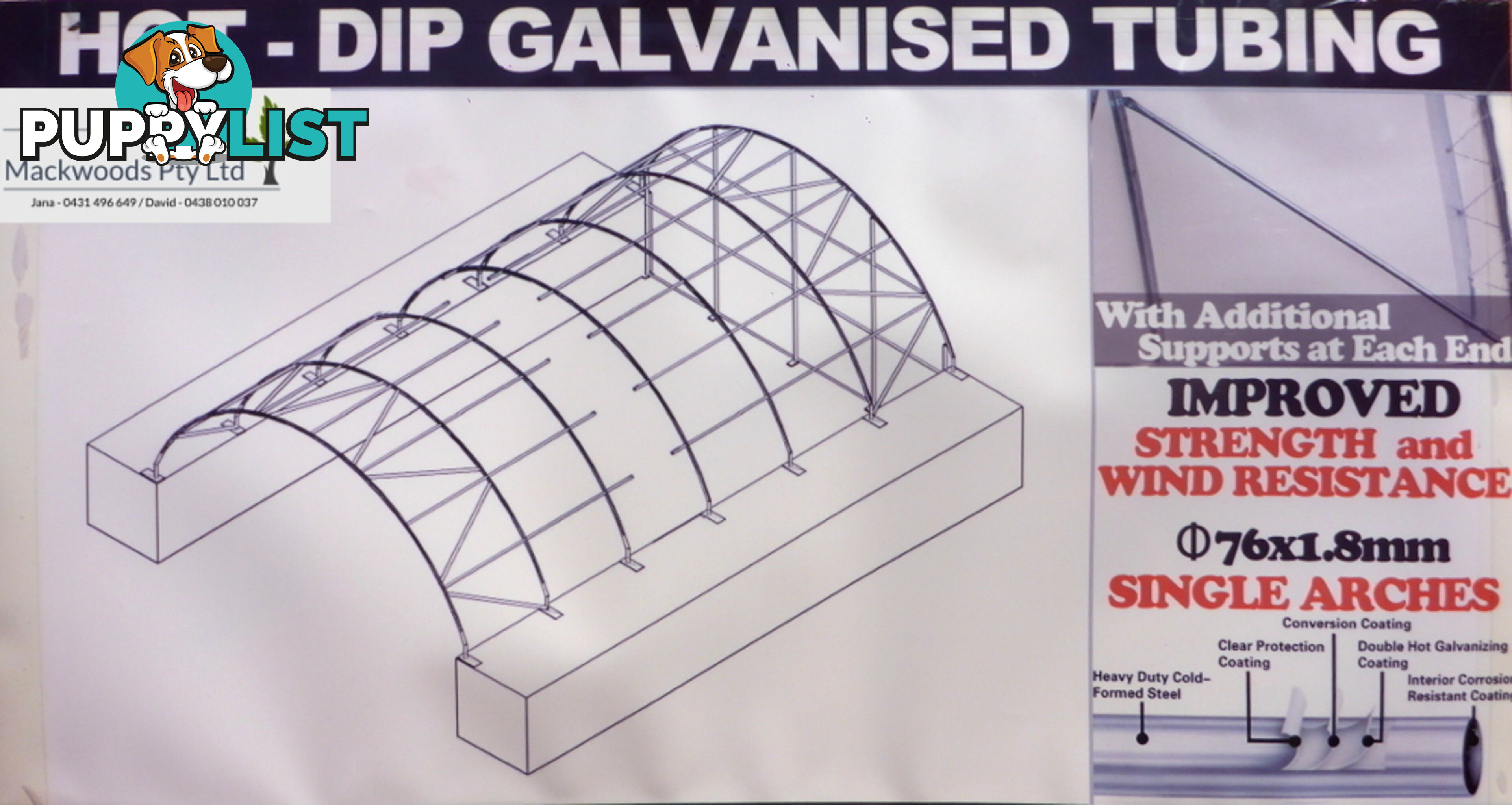 New 12m x 18m (223m2) Container Shelter Workshop Igloo Dome