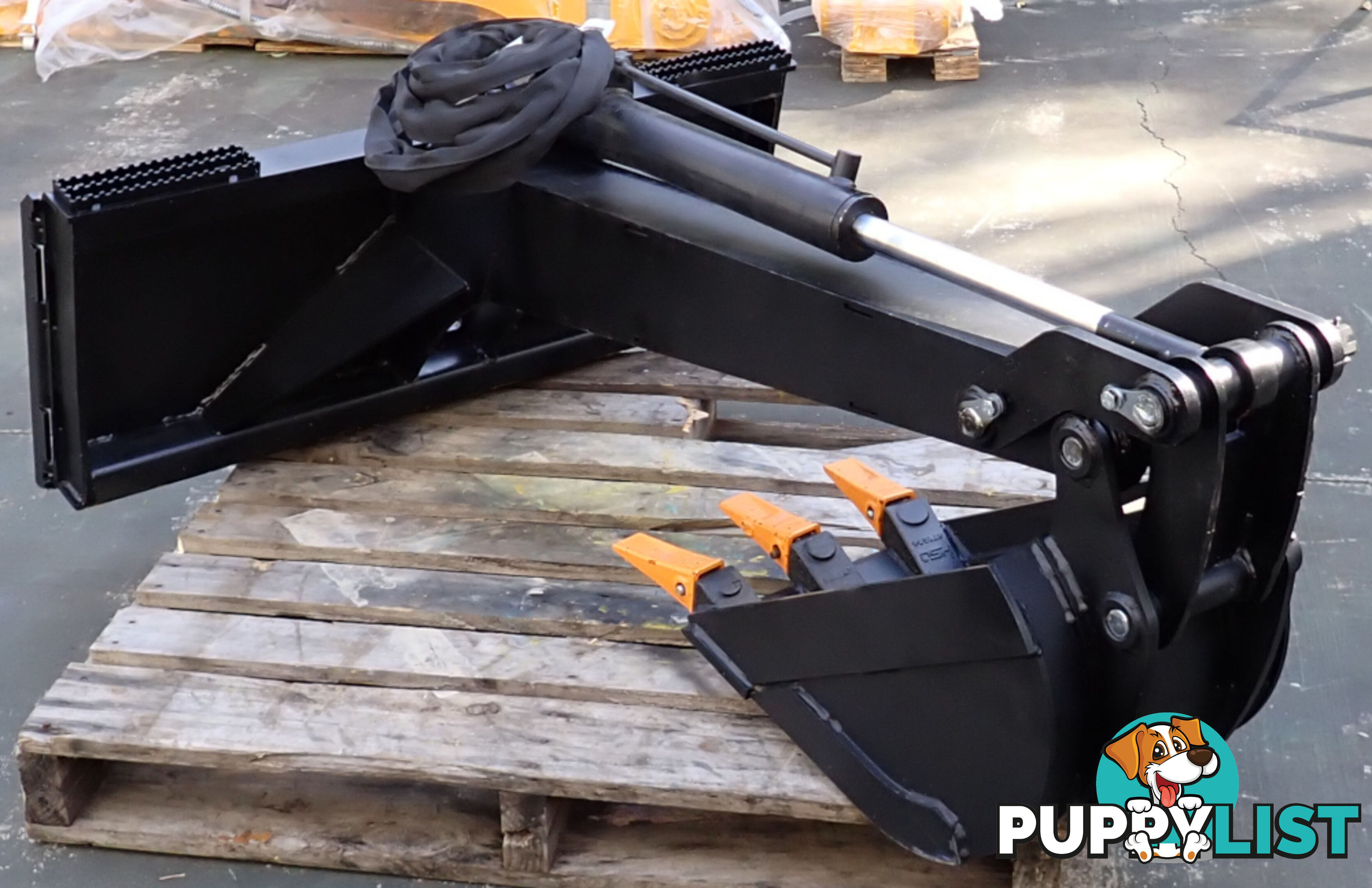 New Backhoe Arm for Skid Steer, Tractor, Track Loader