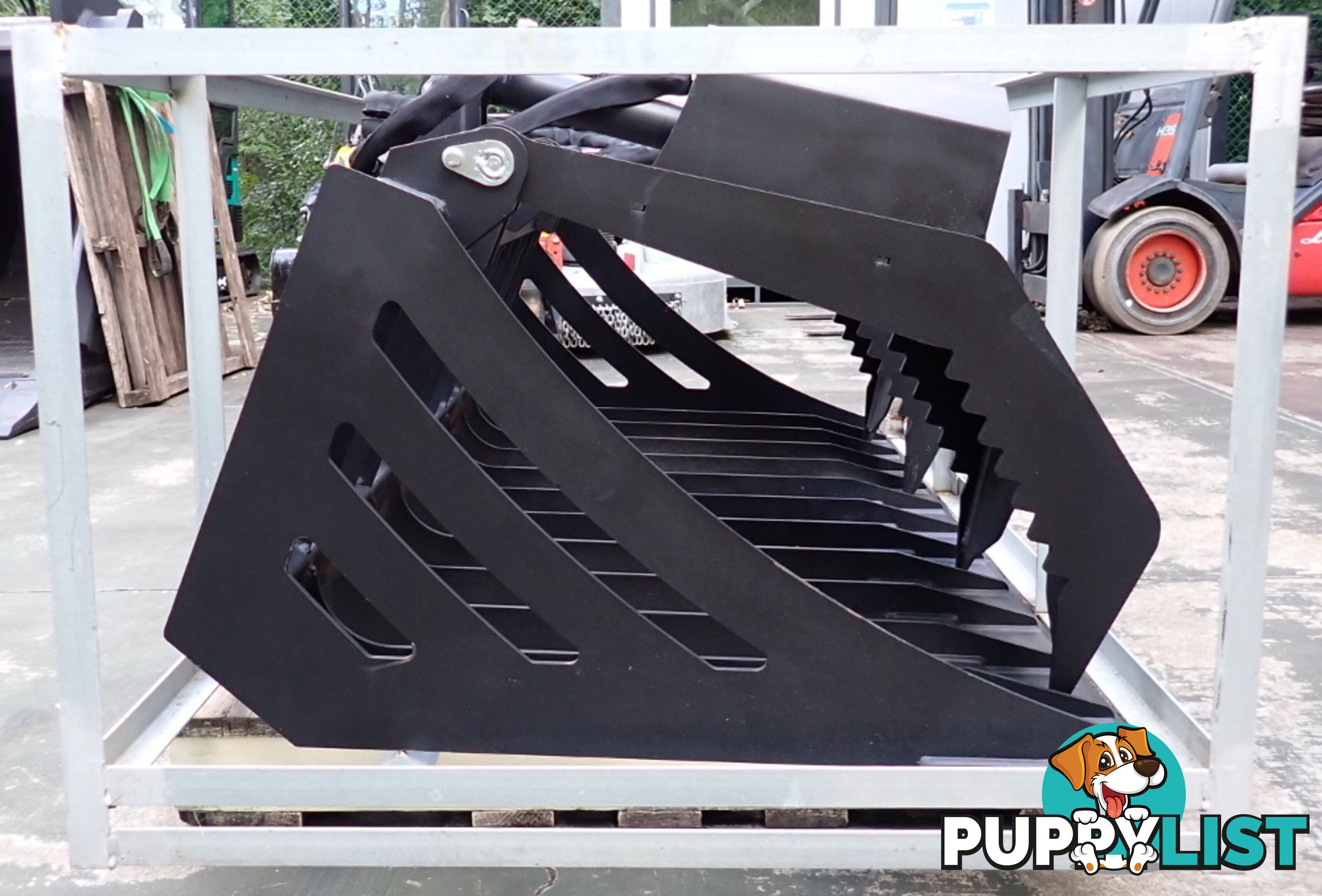 New Rock Grapple Sieve Bucket, Tractor, Skid Steer, Track Loader