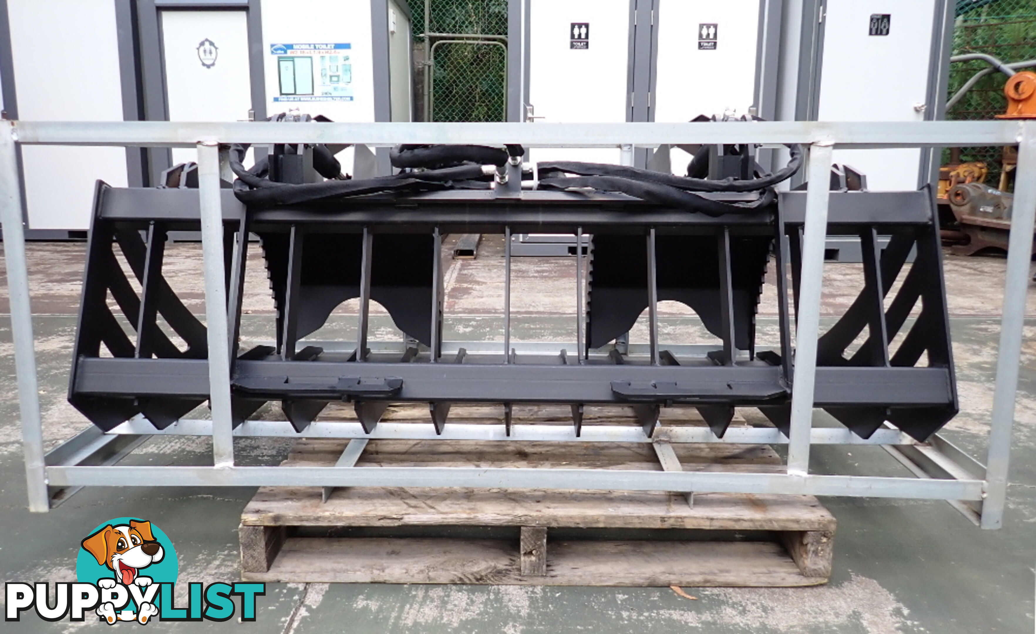 New Rock Grapple Sieve Bucket, Tractor, Skid Steer, Track Loader
