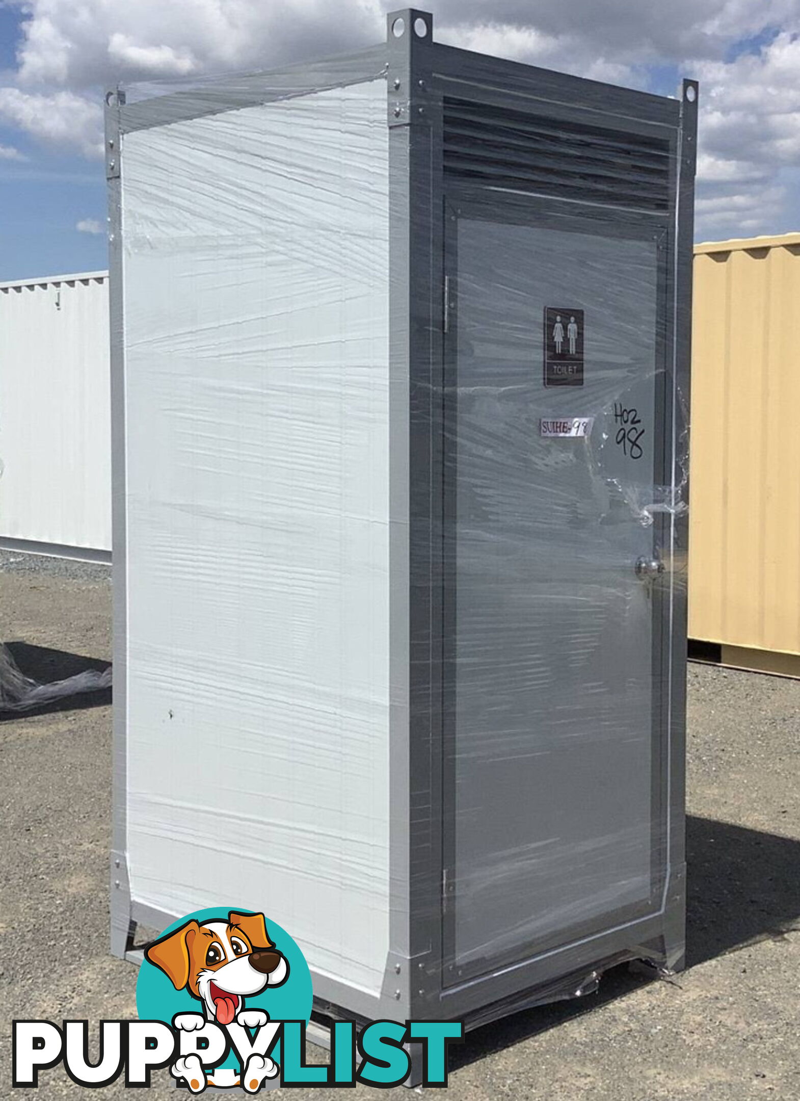 New Single Portable Toilet Restroom Block