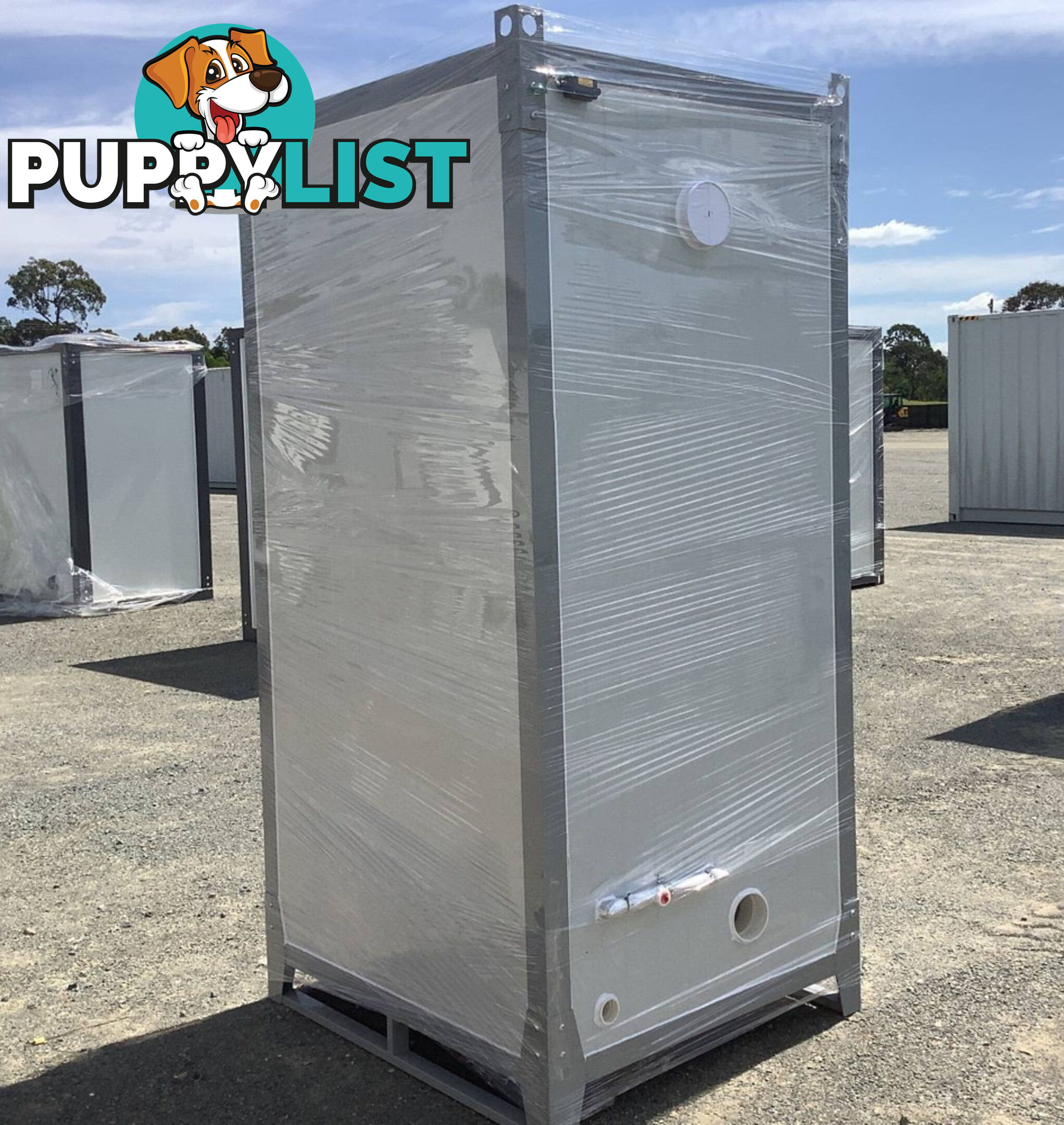 New Single Portable Toilet Restroom Block