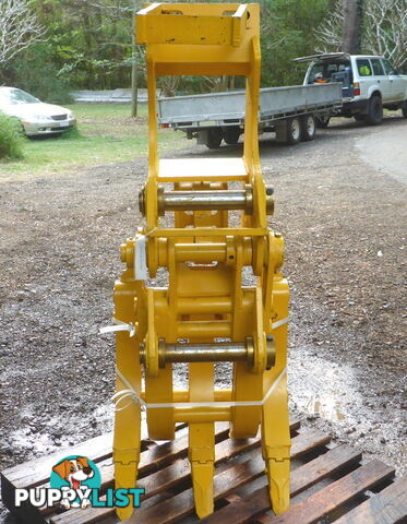 New 8-20 ton (65mm Pin) Excavator 5 Finger Mechanical Grapple Grab