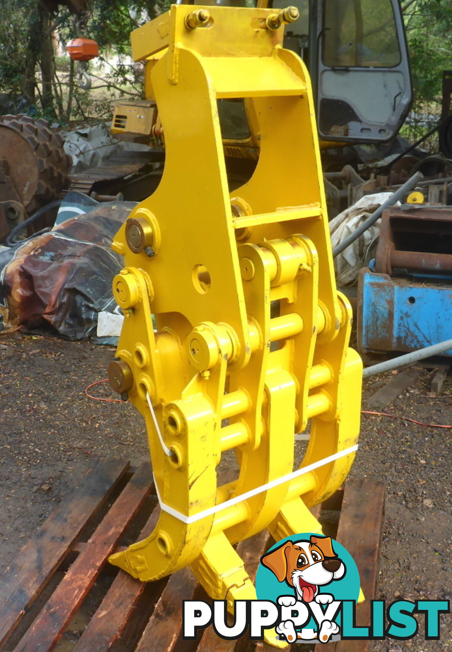 New 8-20 ton (65mm Pin) Excavator 5 Finger Mechanical Grapple Grab