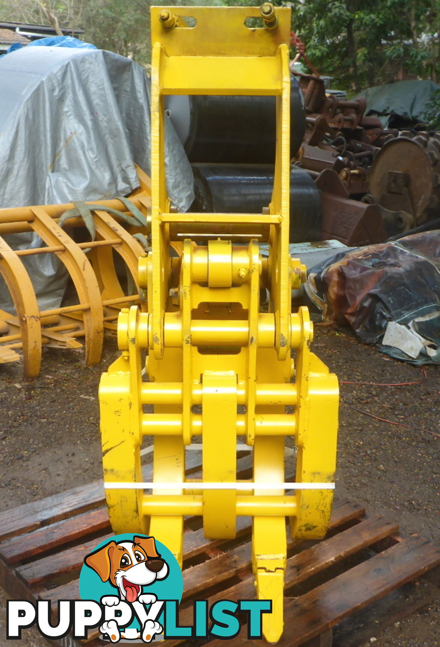 New 8-20 ton (65mm Pin) Excavator 5 Finger Mechanical Grapple Grab