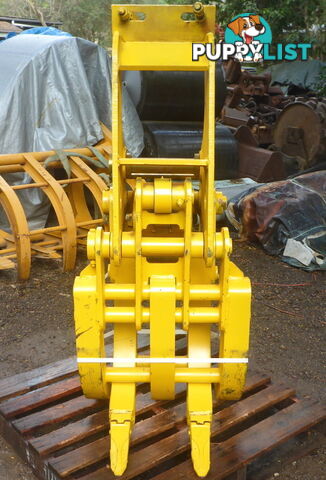 New 8-20 ton (65mm Pin) Excavator 5 Finger Mechanical Grapple Grab