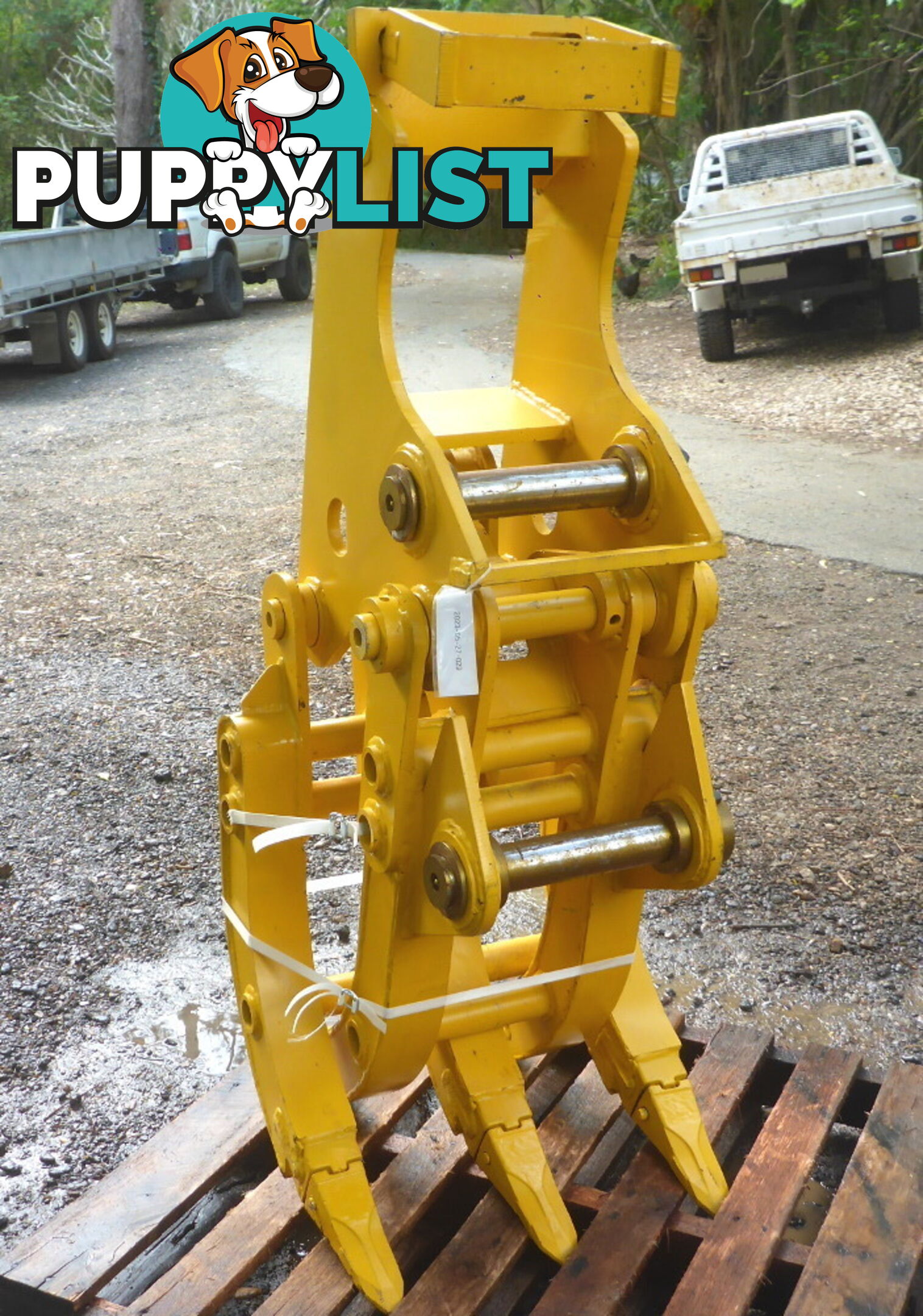 New 8-20 ton (65mm Pin) Excavator 5 Finger Mechanical Grapple Grab