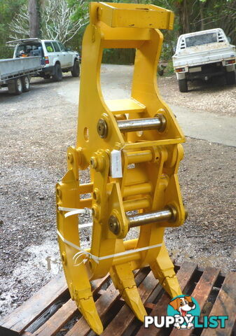 New 8-20 ton (65mm Pin) Excavator 5 Finger Mechanical Grapple Grab