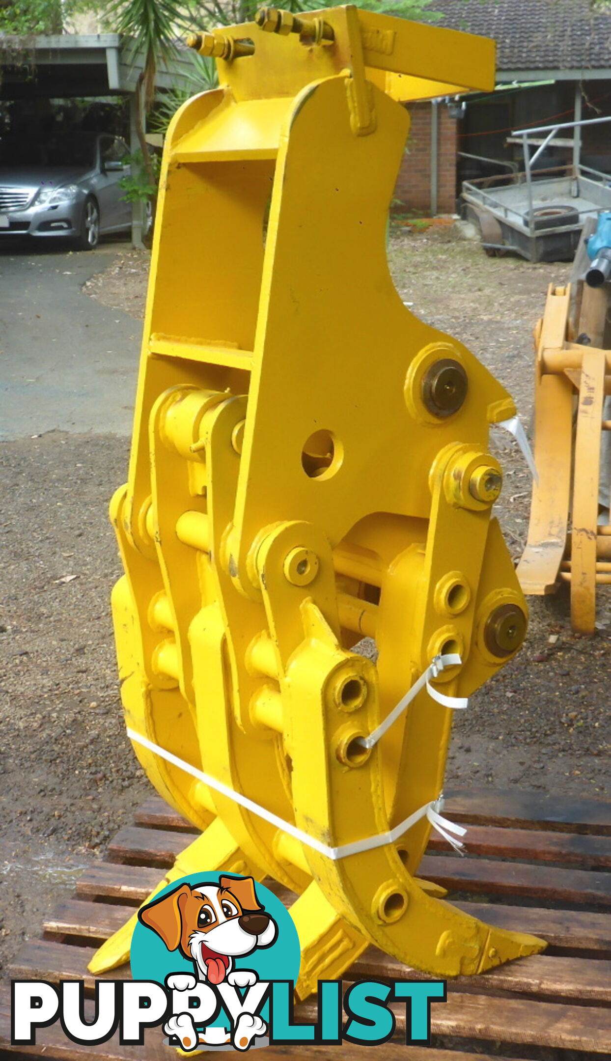 New 8-20 ton (65mm Pin) Excavator 5 Finger Mechanical Grapple Grab