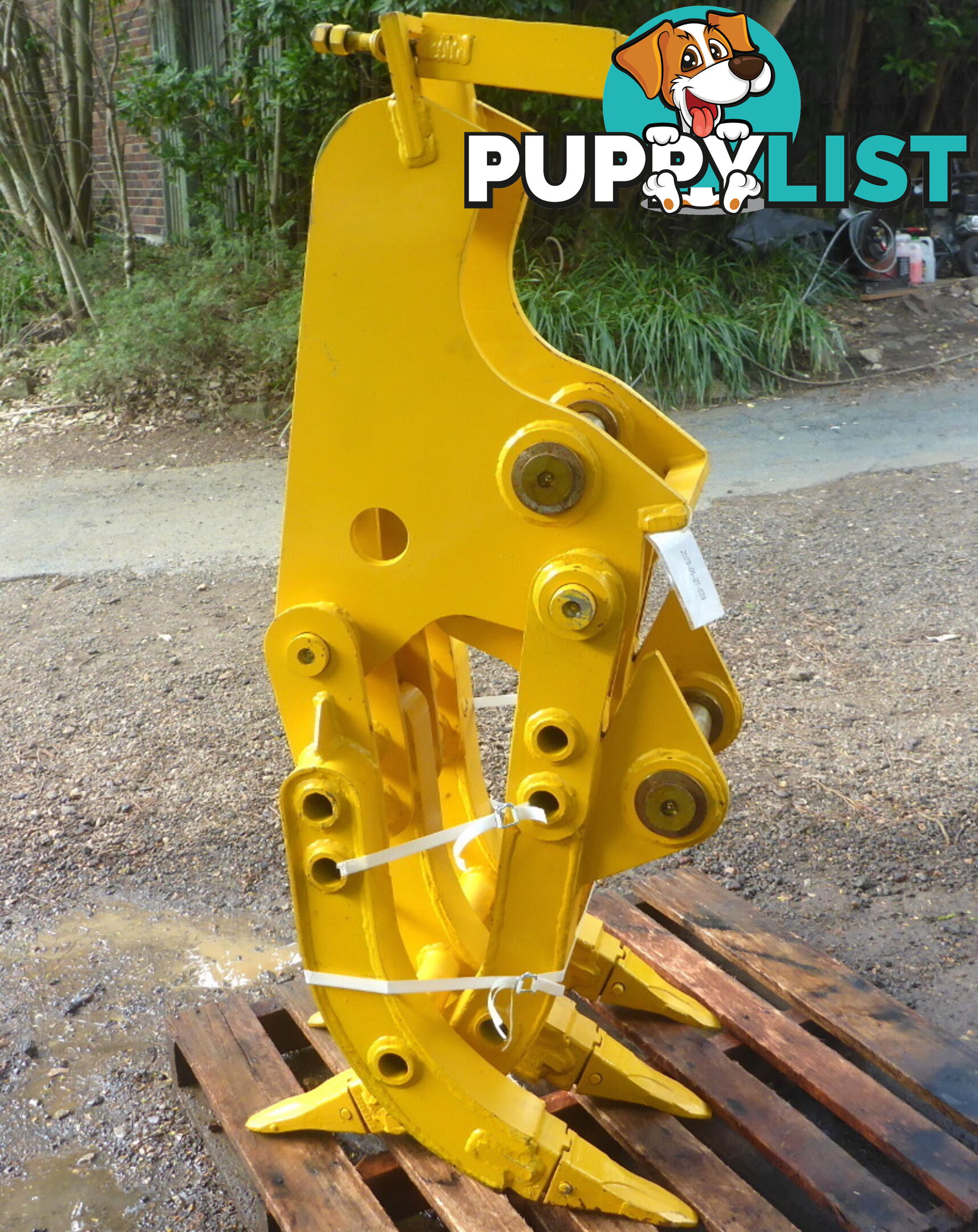 New 8-20 ton (65mm Pin) Excavator 5 Finger Mechanical Grapple Grab