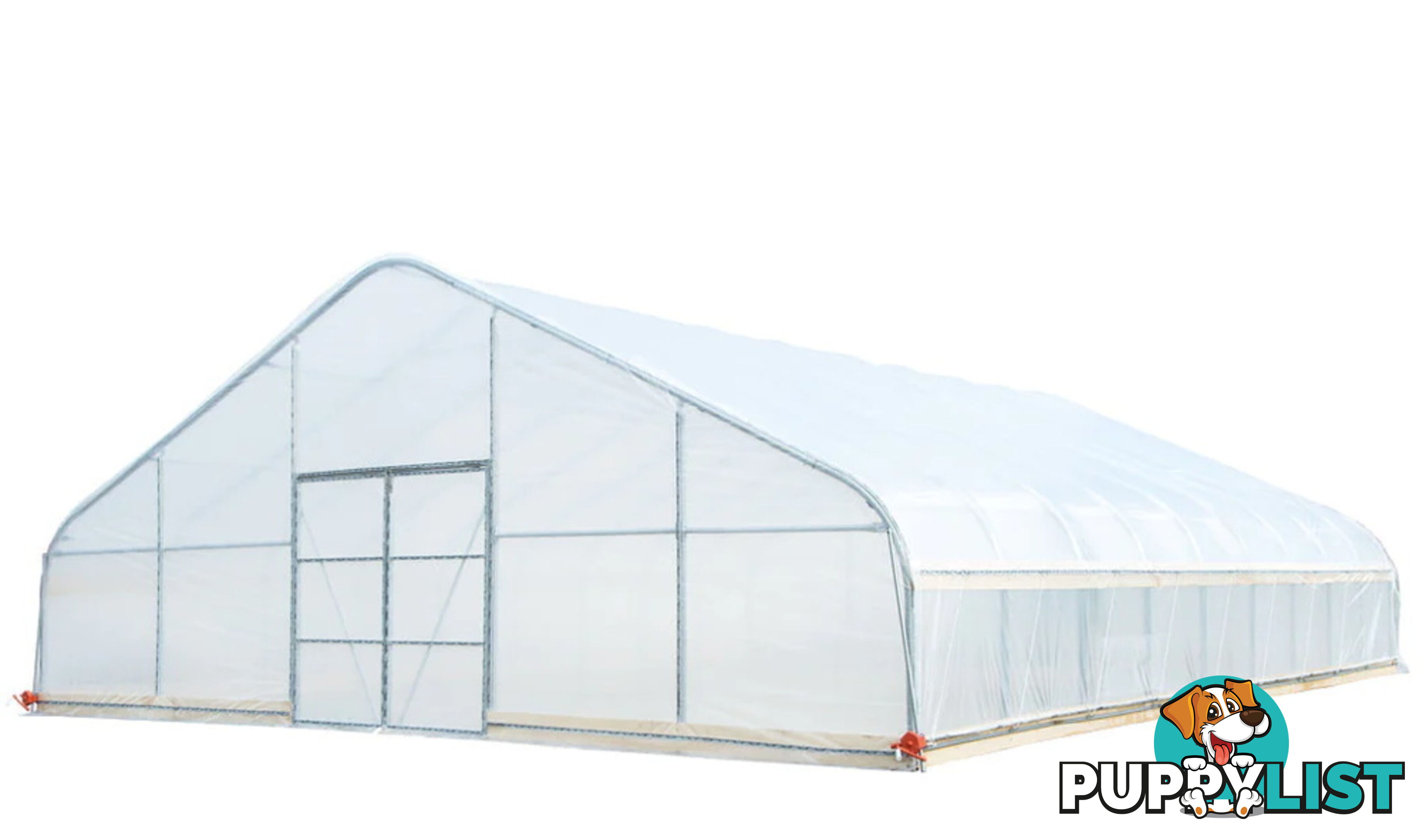 Huge 9.15m x 11.7m (107m2) Greenhouse Tunnel Building Grow Tent