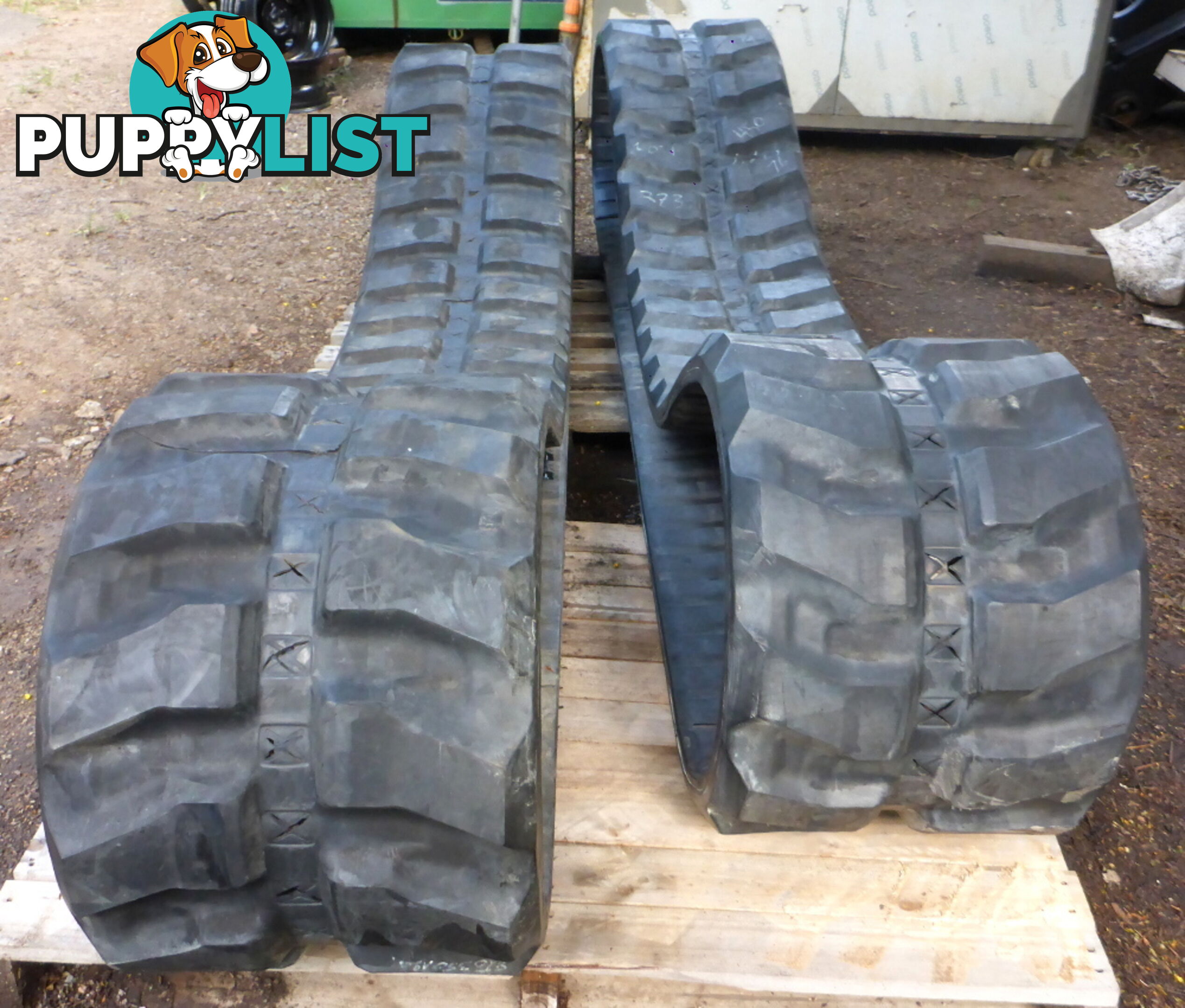 Genuine Komatsu PC95 Excavator Rubber Tracks 450x76x84