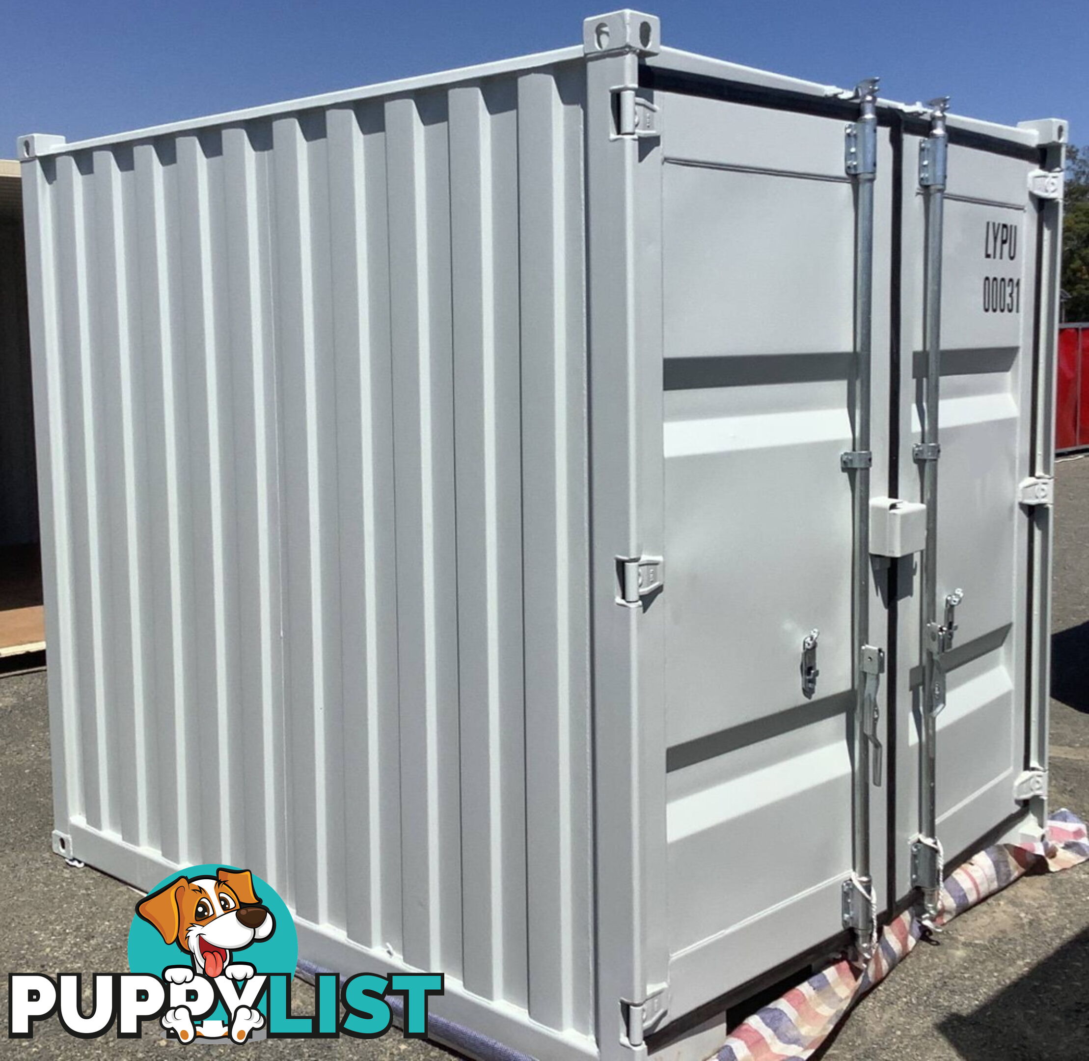 New 8ft Shipping Container with side Door & Window