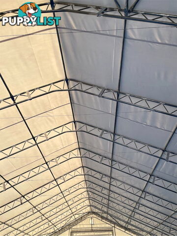 15m x 30m x 7m (465m2) Shelter Building Workshop Igloo Dome