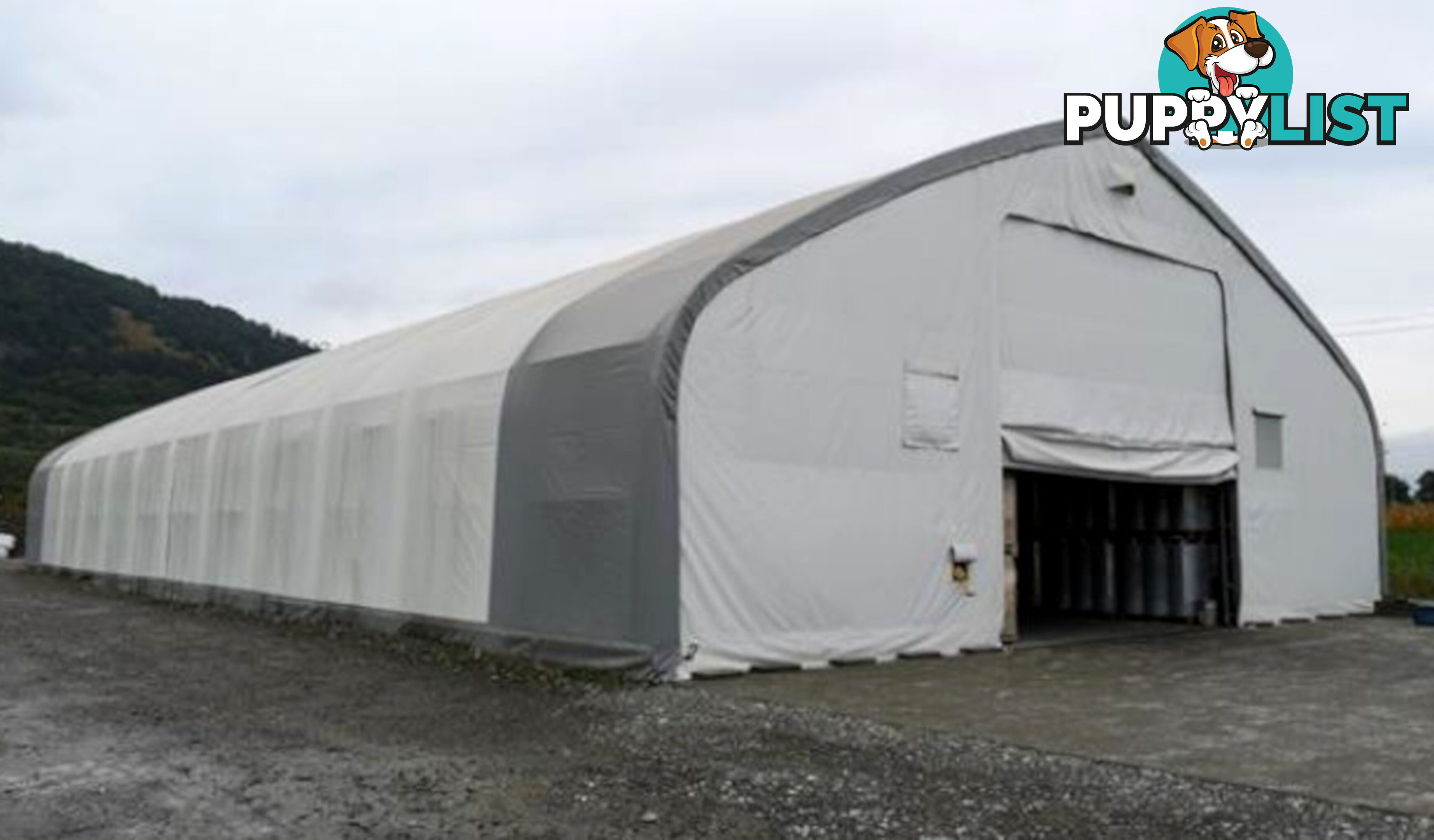 15m x 30m x 7m (465m2) Shelter Building Workshop Igloo Dome