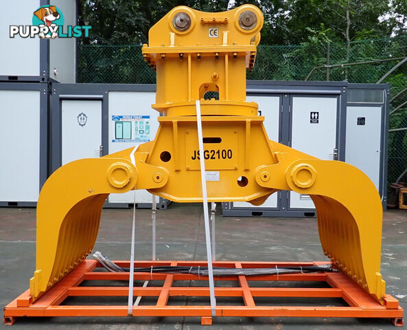 New Jisan 15-32 ton (80mm Pin) Excavator Rotating Hydraulic Sorting Grapple Grab