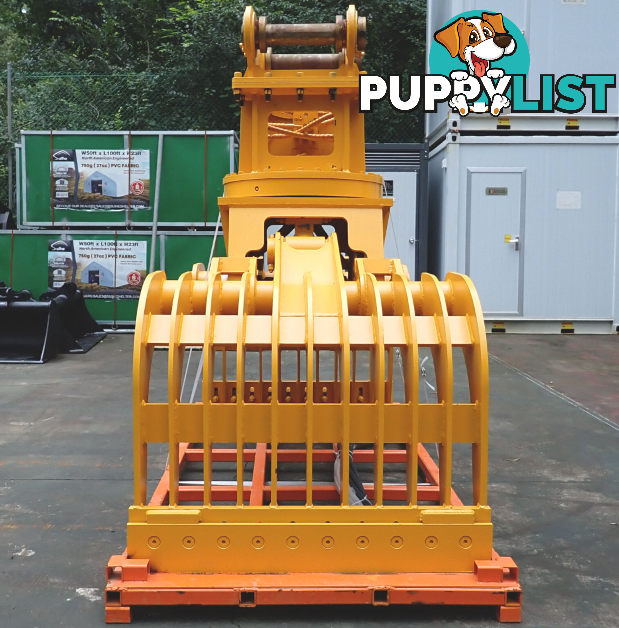 New Jisan 15-32 ton (80mm Pin) Excavator Rotating Hydraulic Sorting Grapple Grab