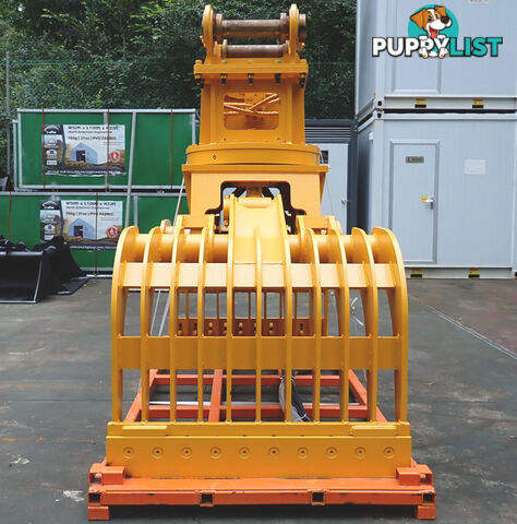 New Jisan 15-32 ton (80mm Pin) Excavator Rotating Hydraulic Sorting Grapple Grab