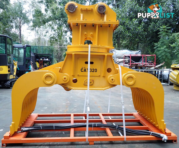 New Jisan 15-32 ton (80mm Pin) Excavator Rotating Hydraulic Sorting Grapple Grab