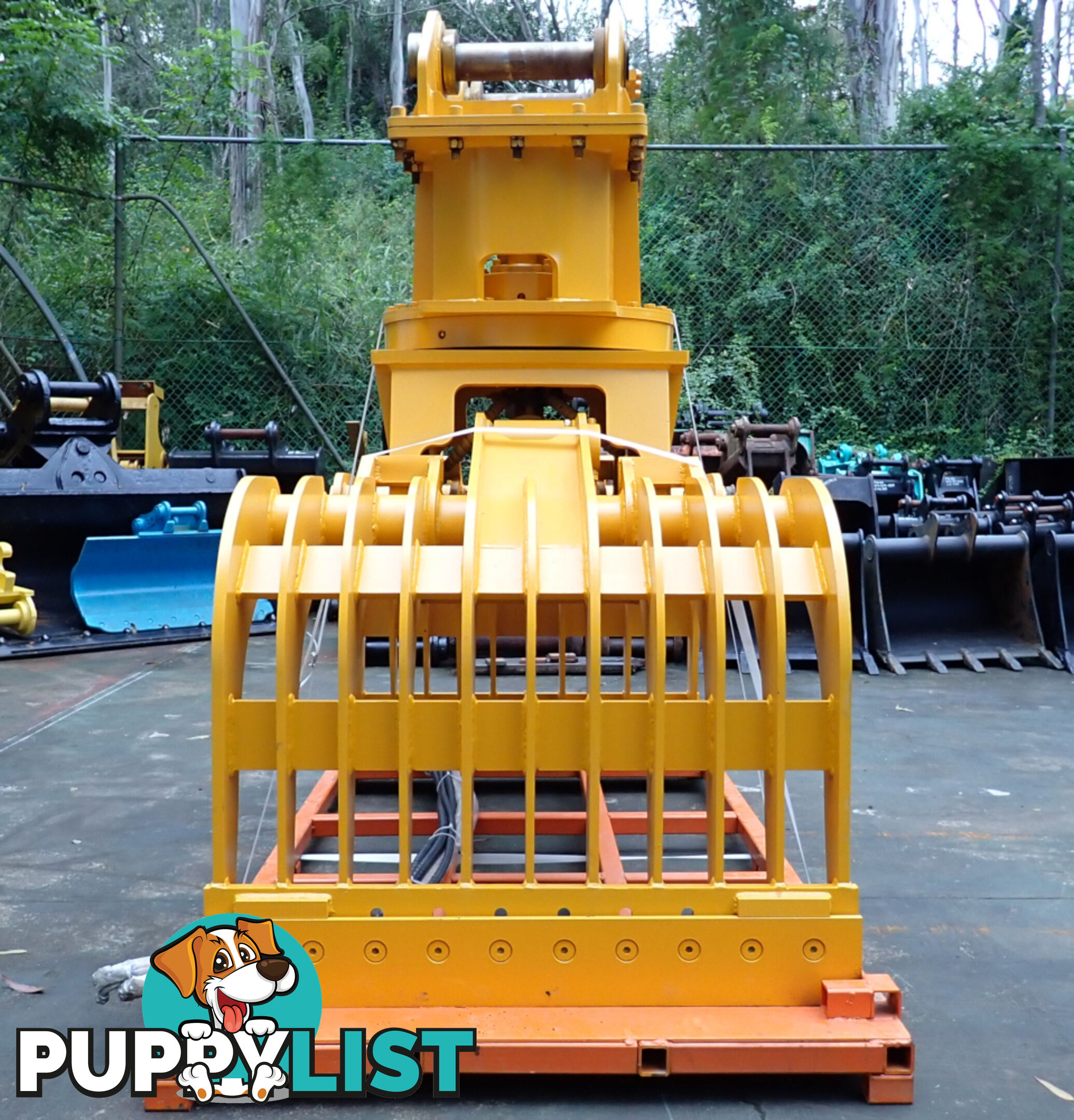 New Jisan 15-32 ton (80mm Pin) Excavator Rotating Hydraulic Sorting Grapple Grab