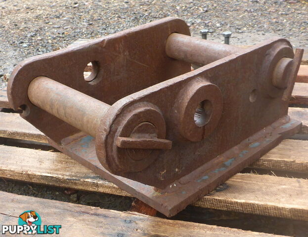 9-20 ton (60mm pin) Excavator Fixed/Pivoting Headstock Hitch Mounting Plate