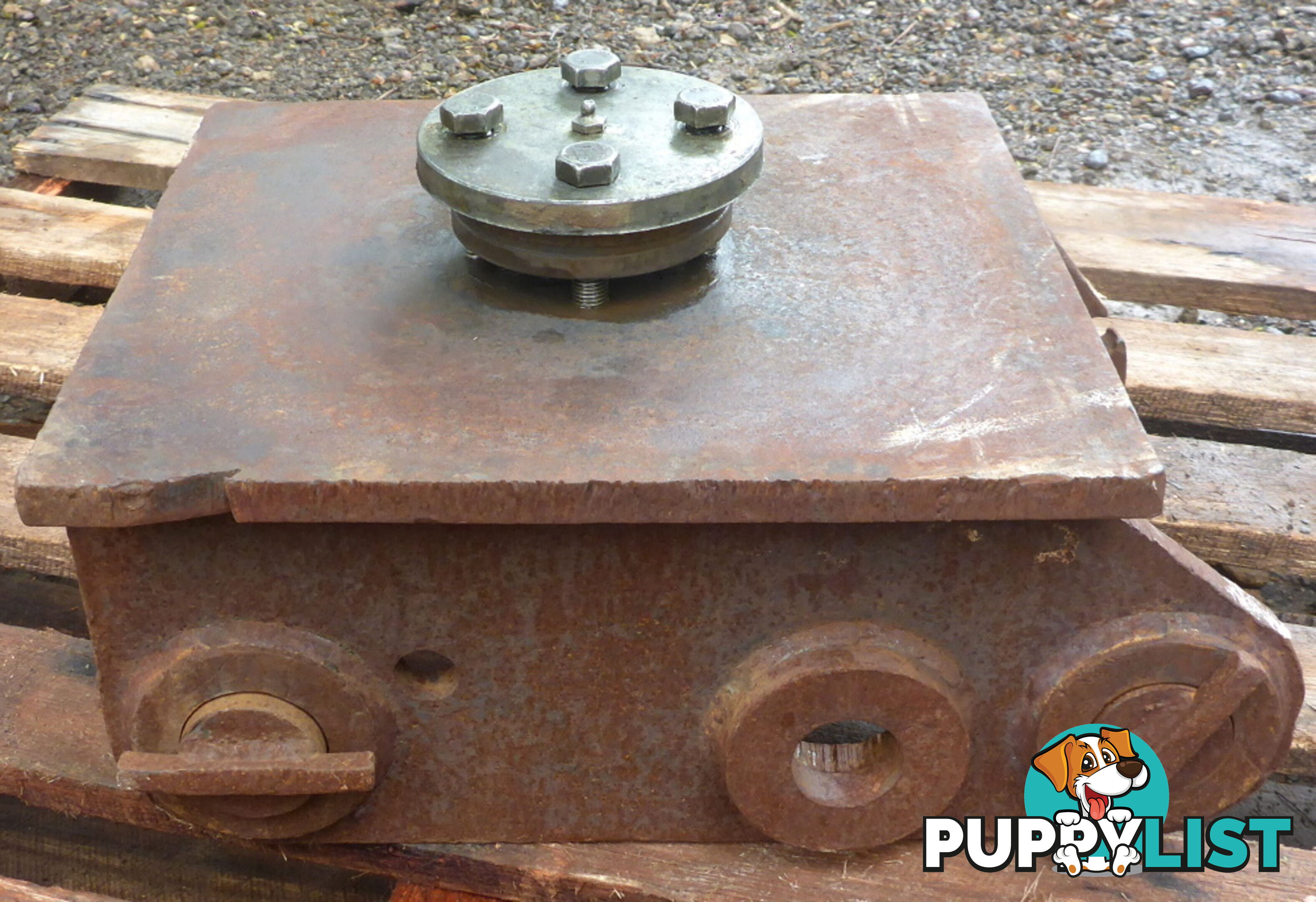 9-20 ton (60mm pin) Excavator Fixed/Pivoting Headstock Hitch Mounting Plate