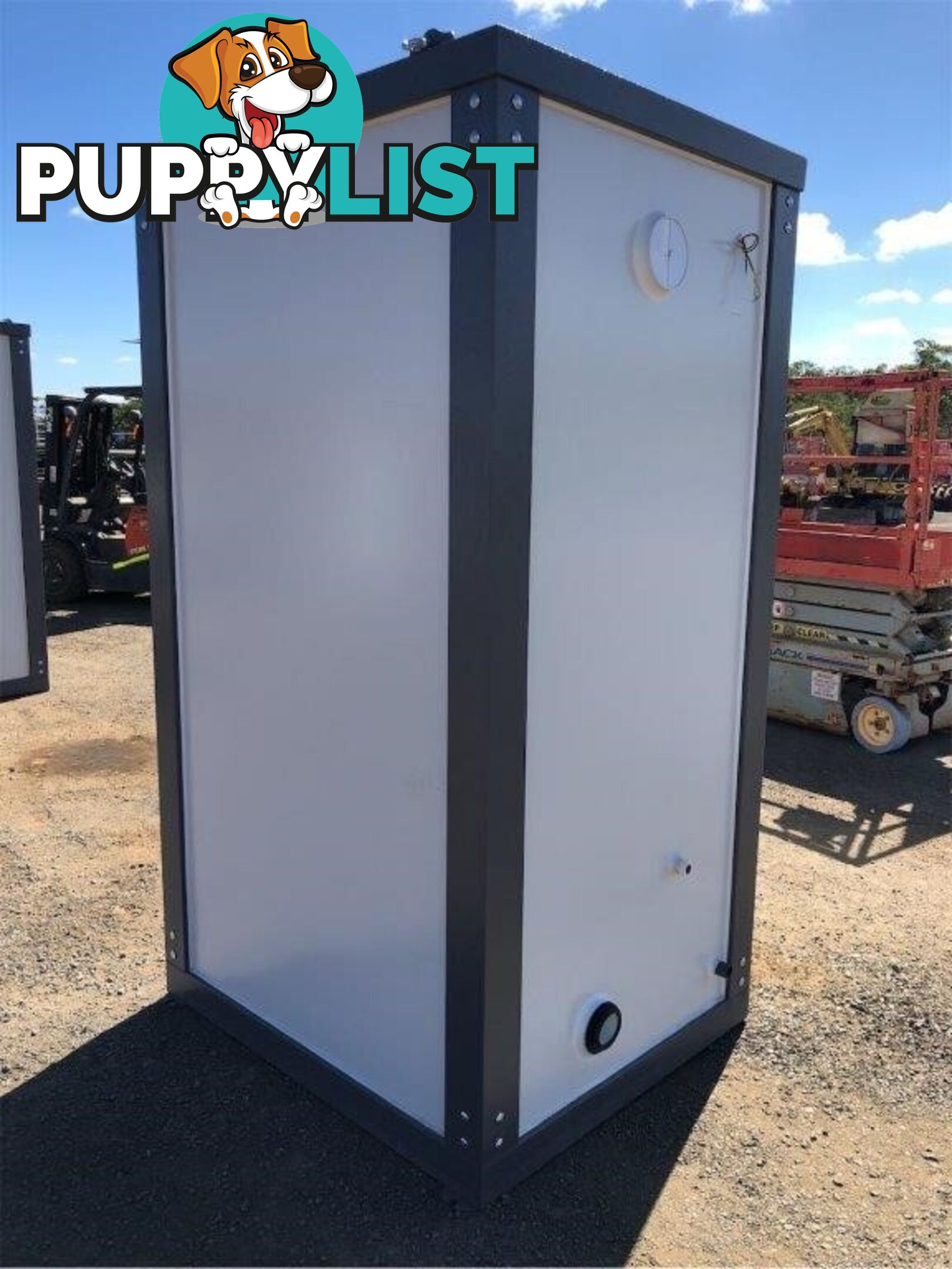 New Single Portable Toilet Restroom Block