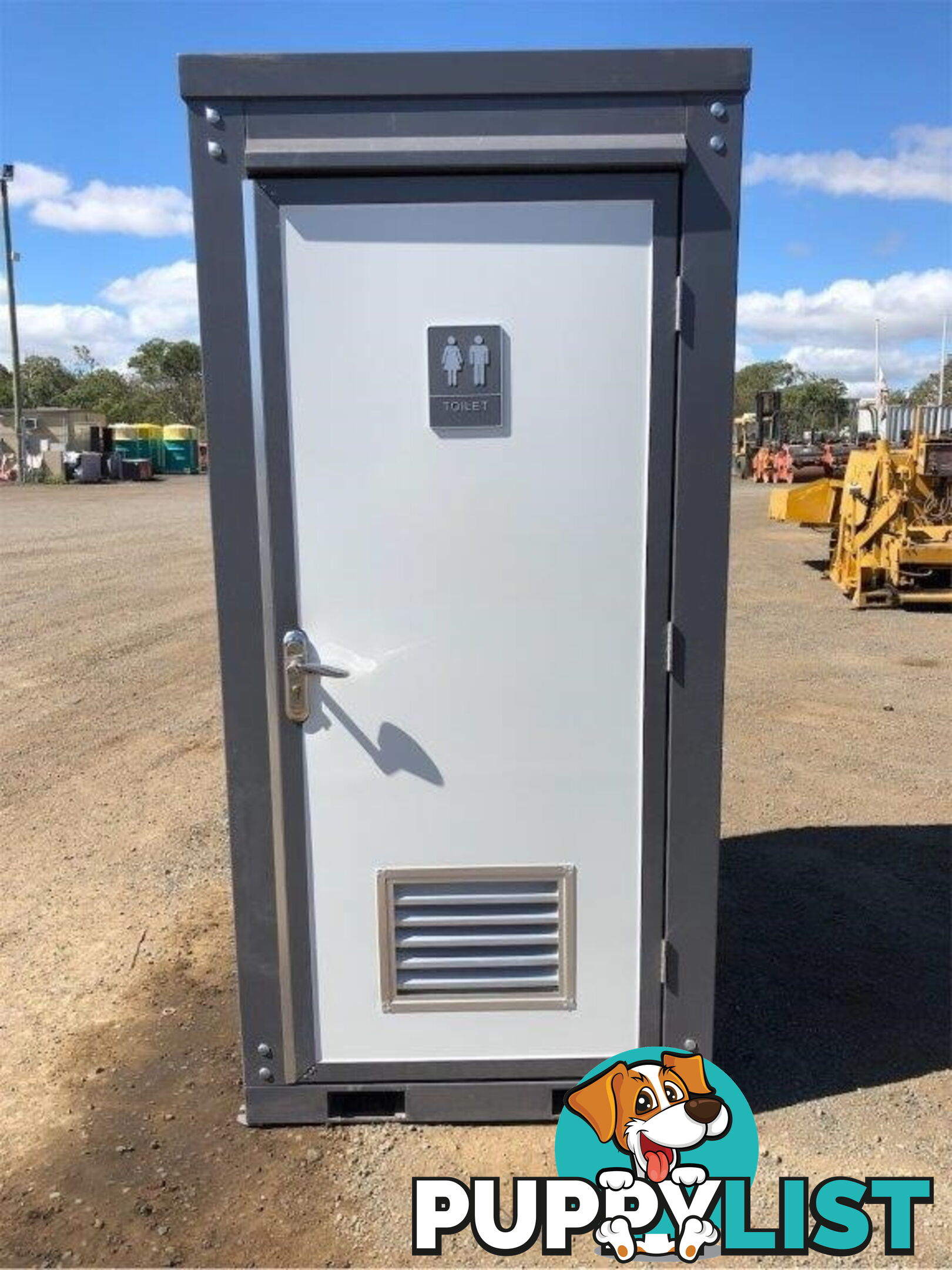 New Single Portable Toilet Restroom Block