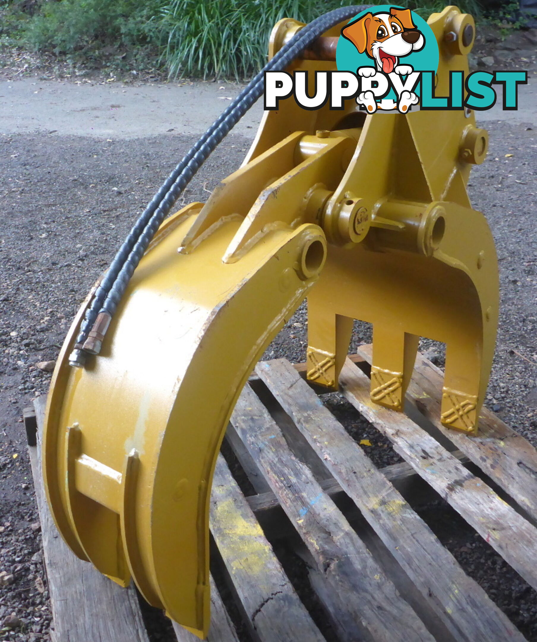 New 3-7 ton (45mm Pin) Excavator Hydraulic Grapple Grab