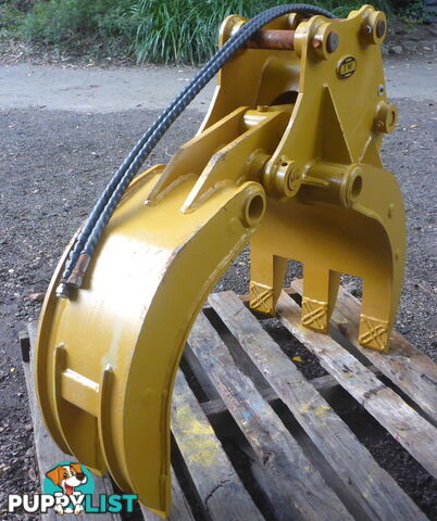 New 3-7 ton (45mm Pin) Excavator Hydraulic Grapple Grab