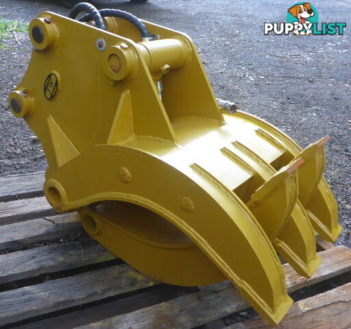 New 3-7 ton (45mm Pin) Excavator Hydraulic Grapple Grab