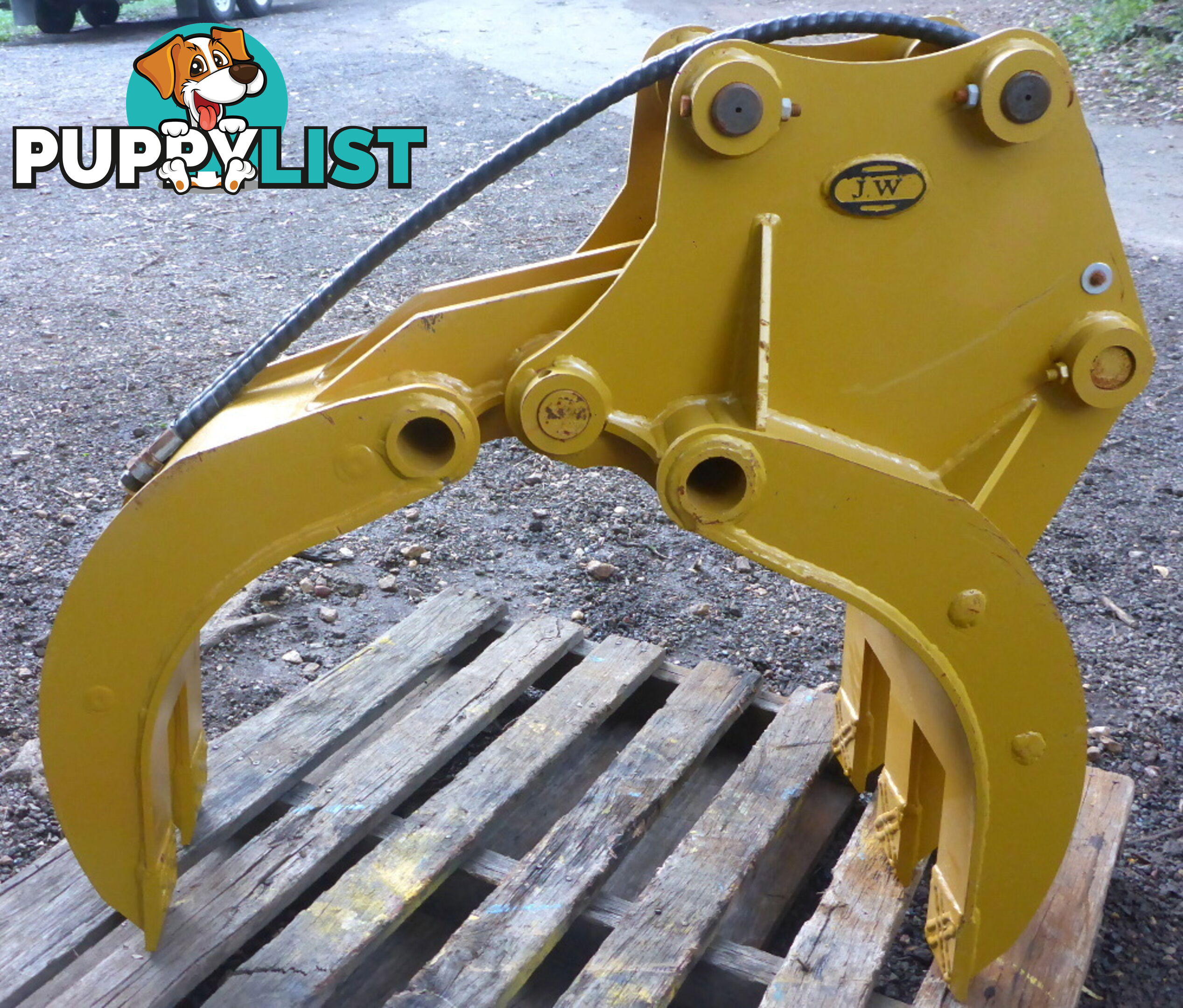 New 3-7 ton (45mm Pin) Excavator Hydraulic Grapple Grab