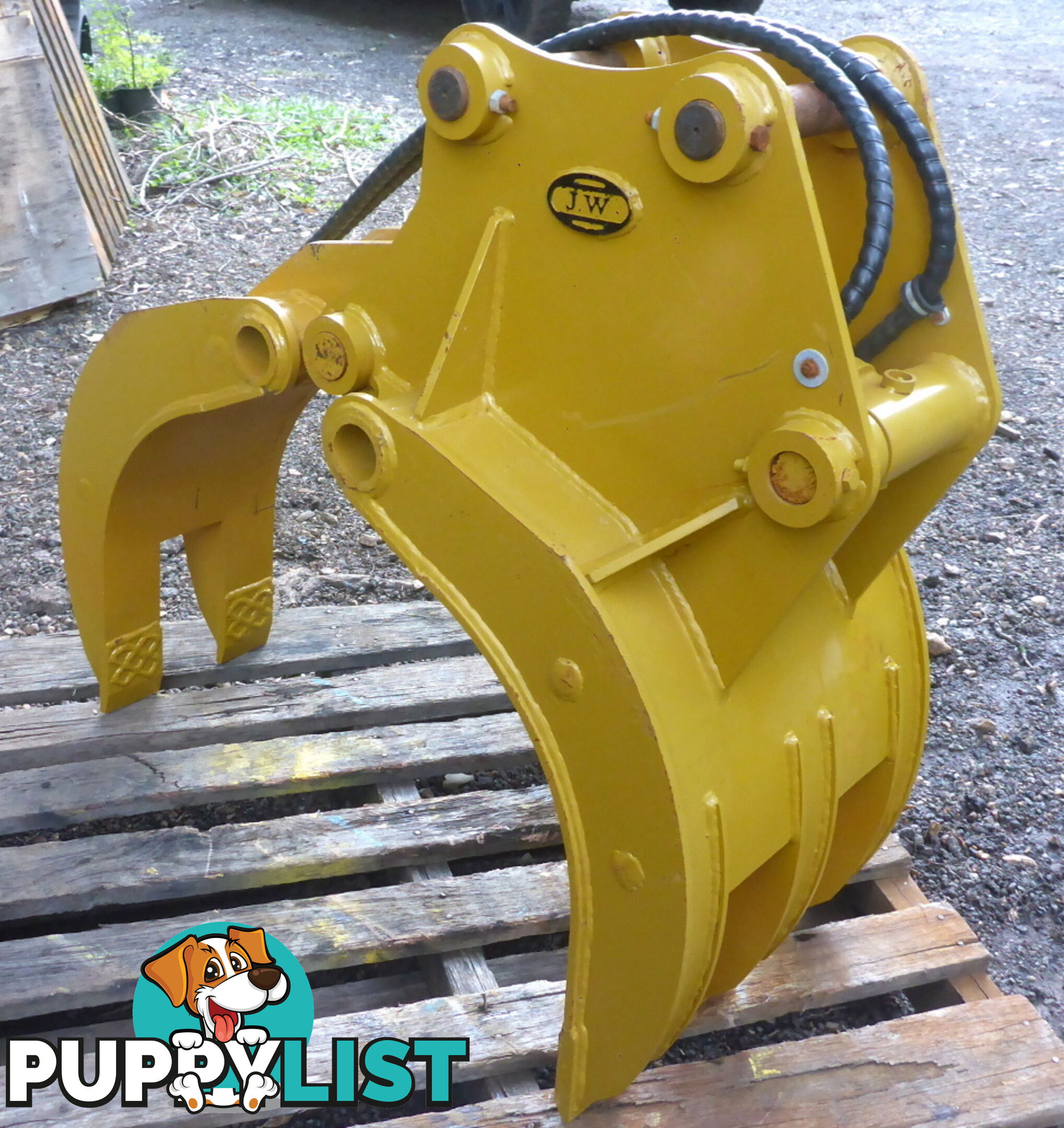 New 3-7 ton (45mm Pin) Excavator Hydraulic Grapple Grab