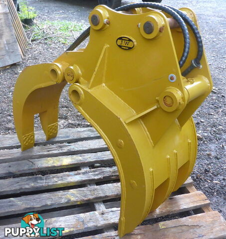 New 3-7 ton (45mm Pin) Excavator Hydraulic Grapple Grab