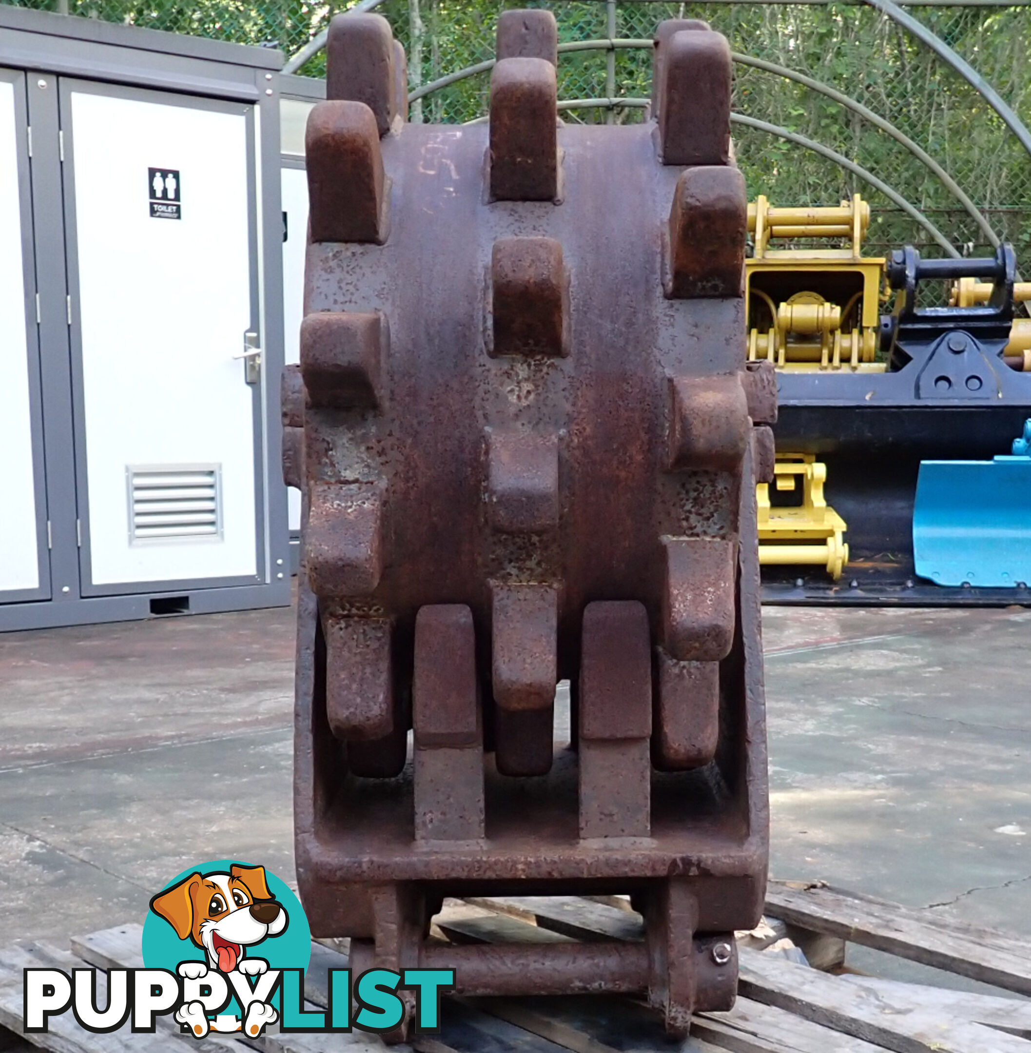 9-20 ton (60mm or 65mm pin) Turners Engineering Excavator Roller Compaction Wheel