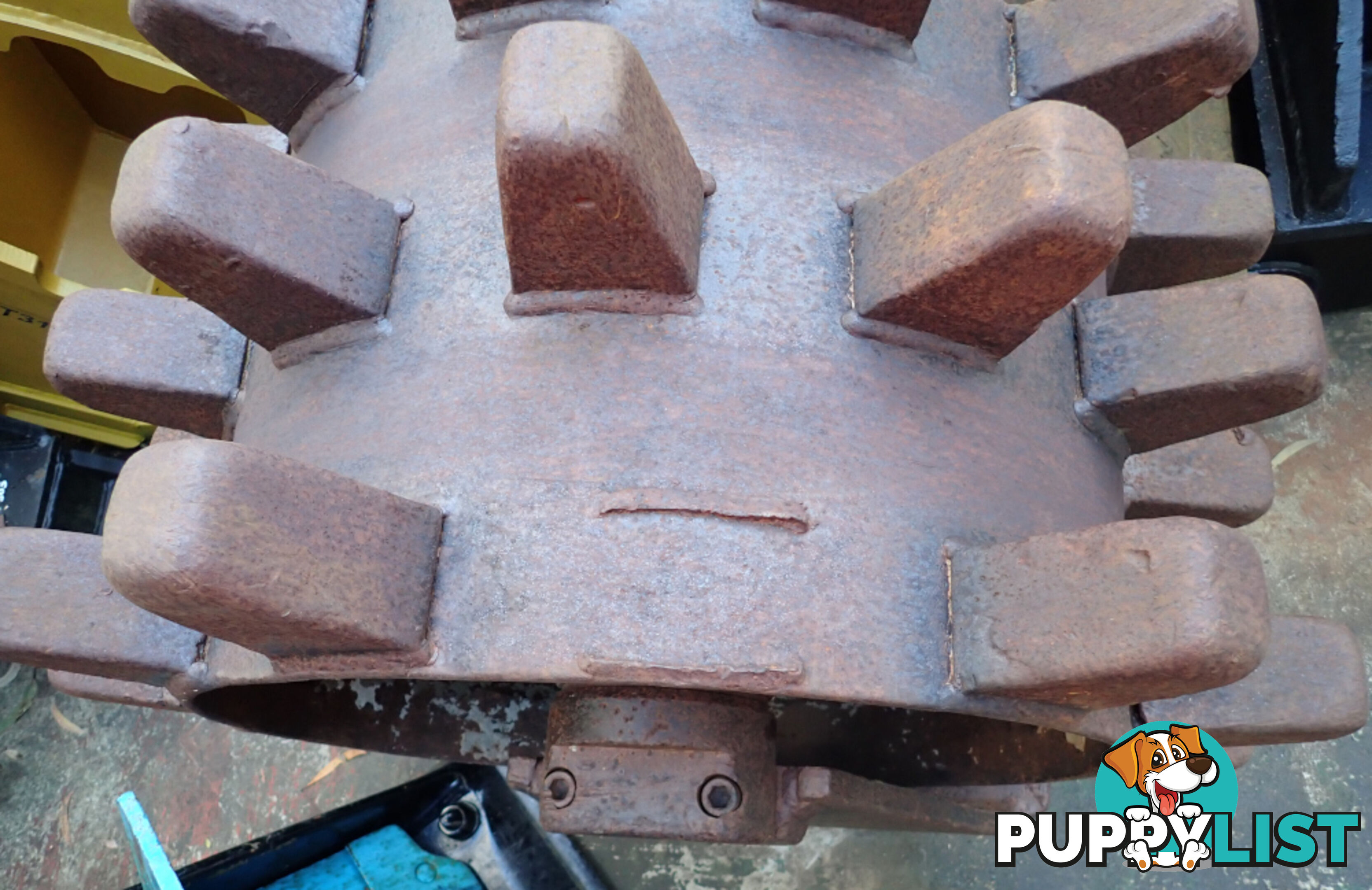 9-20 ton (60mm or 65mm pin) Turners Engineering Excavator Roller Compaction Wheel