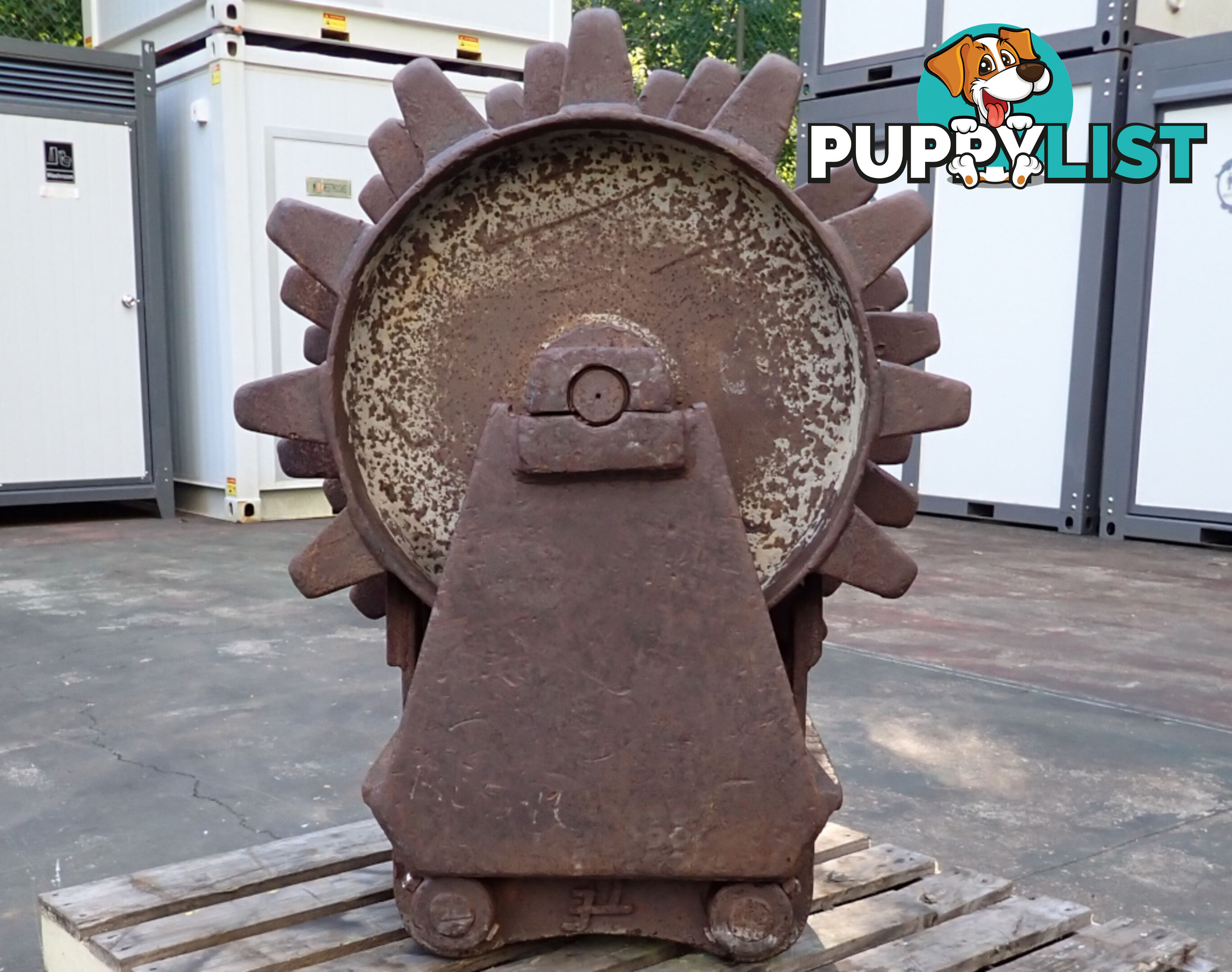 9-20 ton (60mm or 65mm pin) Turners Engineering Excavator Roller Compaction Wheel